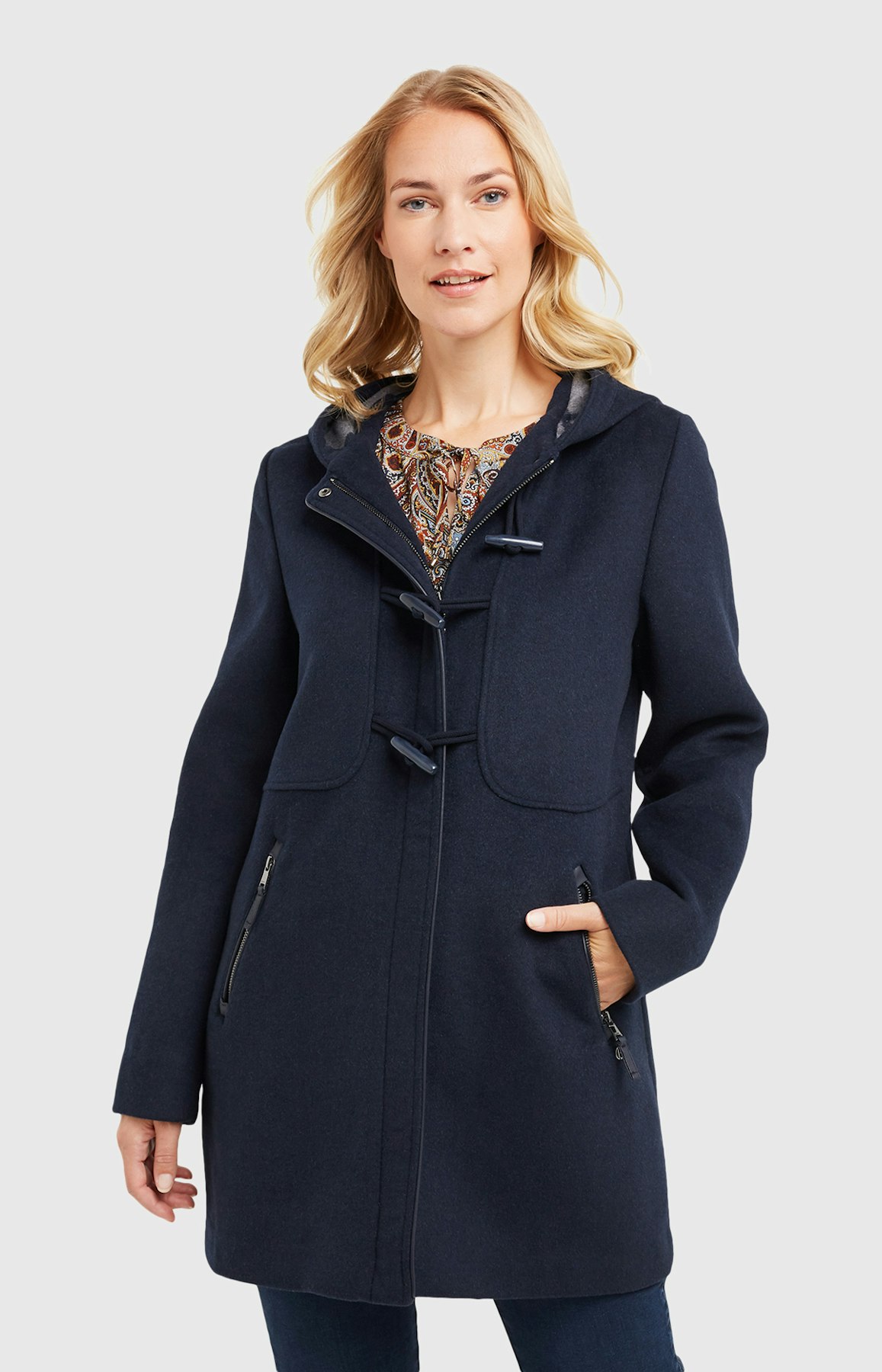 Dufflecoat in Dunkelblau