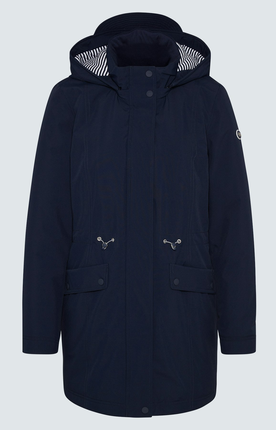 Softshellmantel mit Kapuze