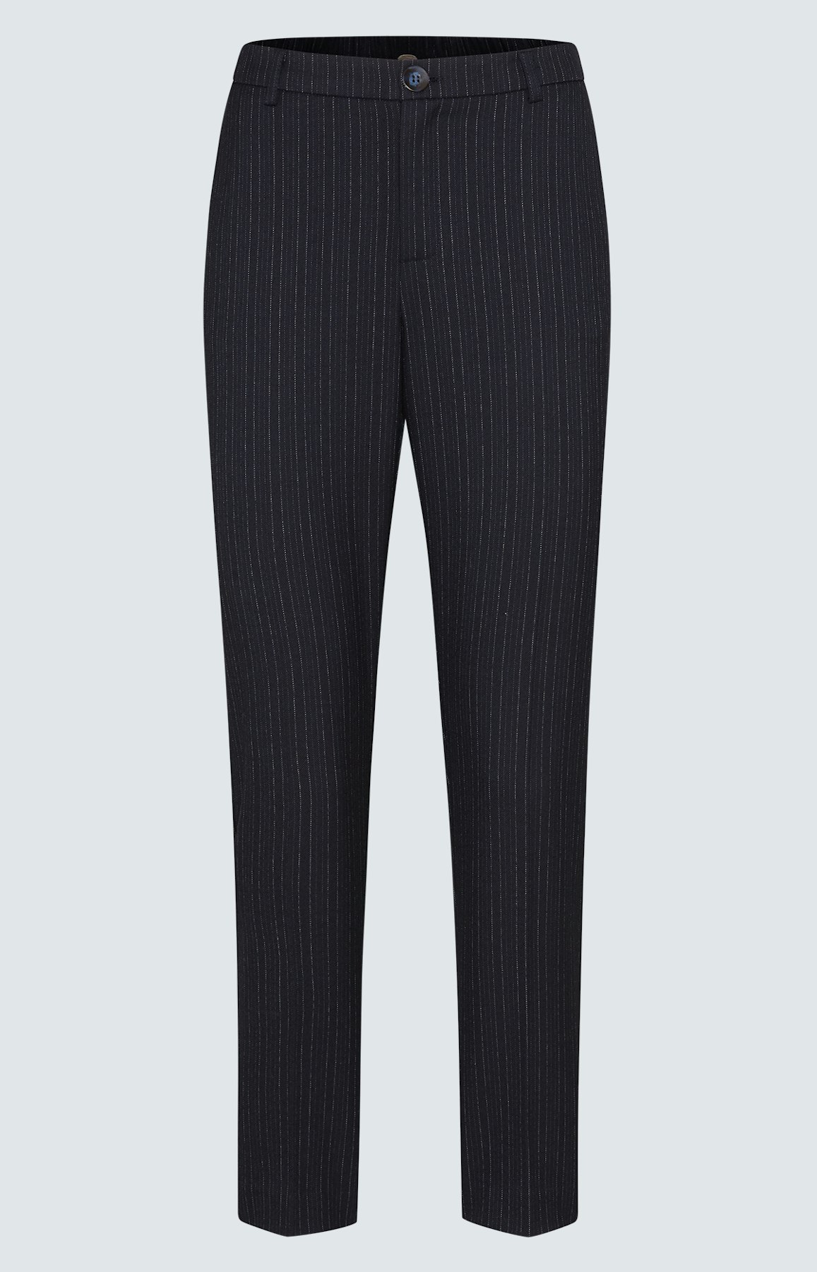 Bundfaltenhose mit Streifen