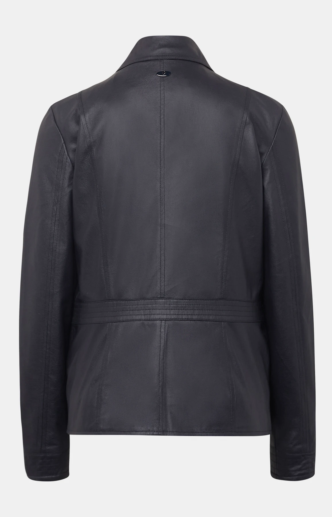 Jacke mit Umlegekragen in Dunkelblau