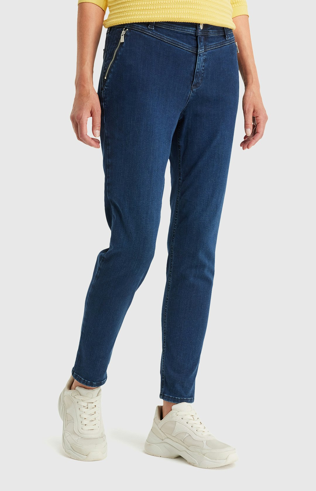 Slim Fit Jeans in Dunkelblau