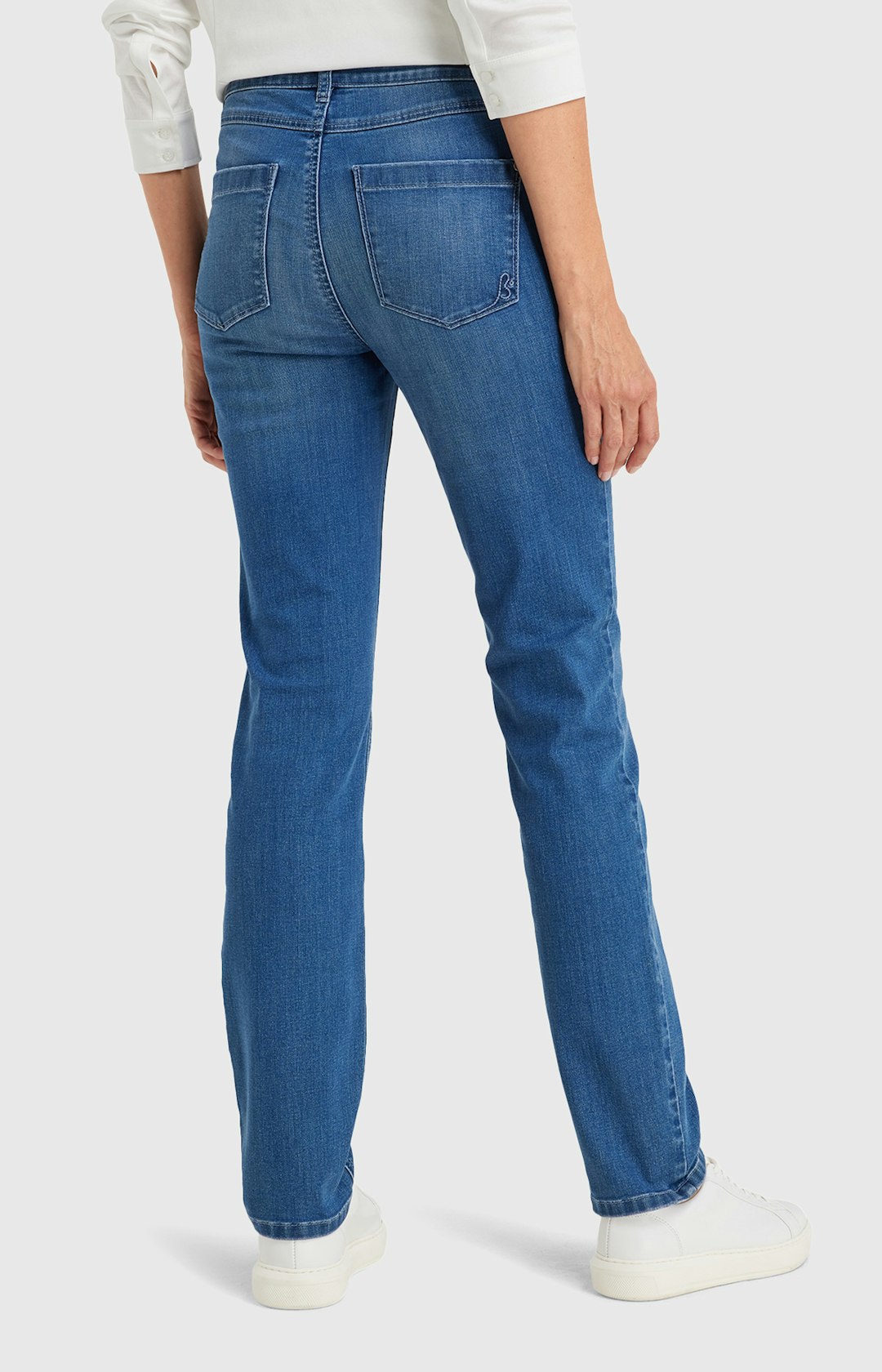 Jeans mit Strassbesatz
