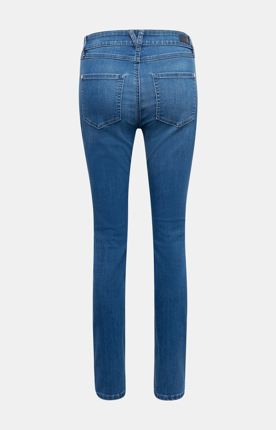 Slim Fit Jeans in Mittelblau