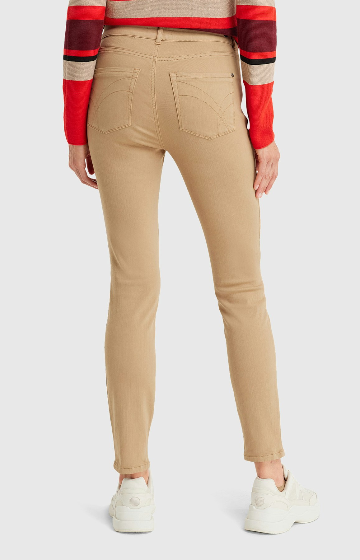 Regular Fit Jeans in Beige