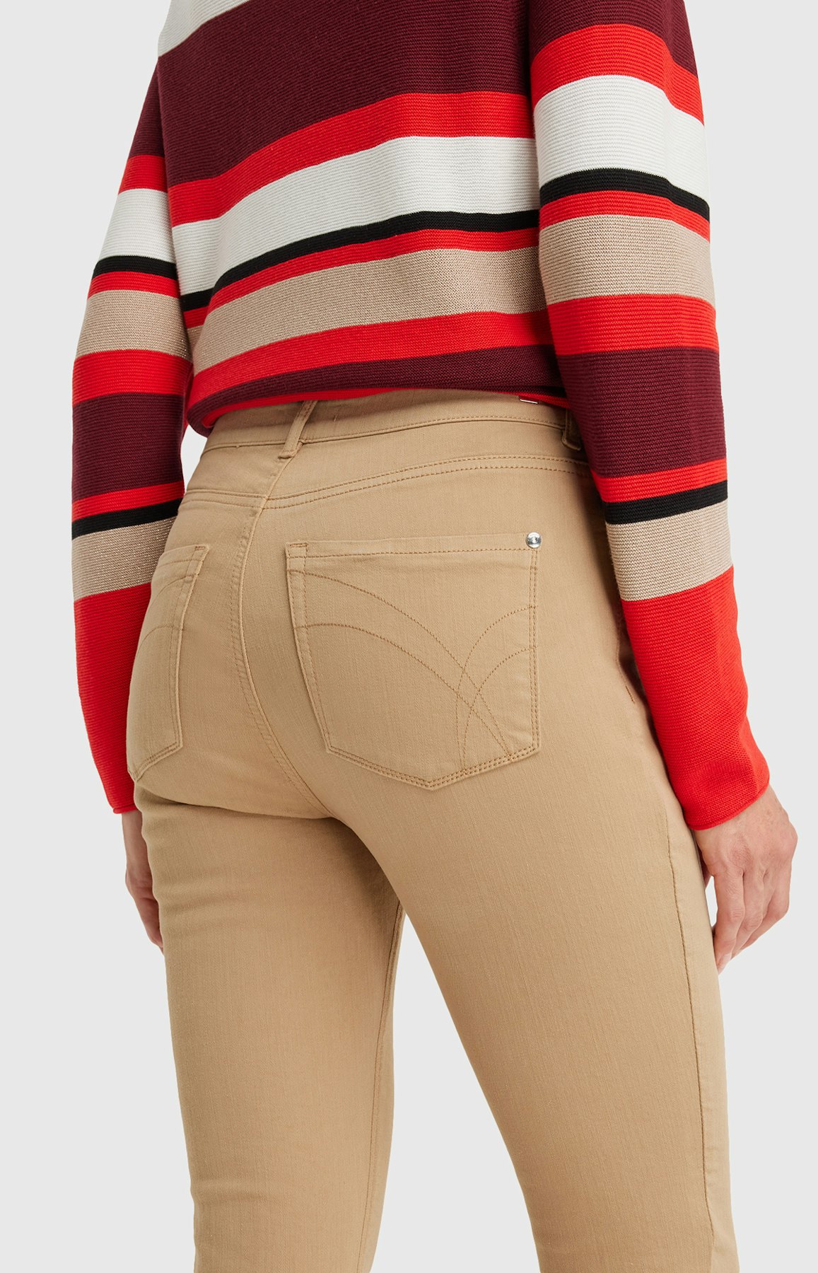 Regular Fit Jeans in Beige