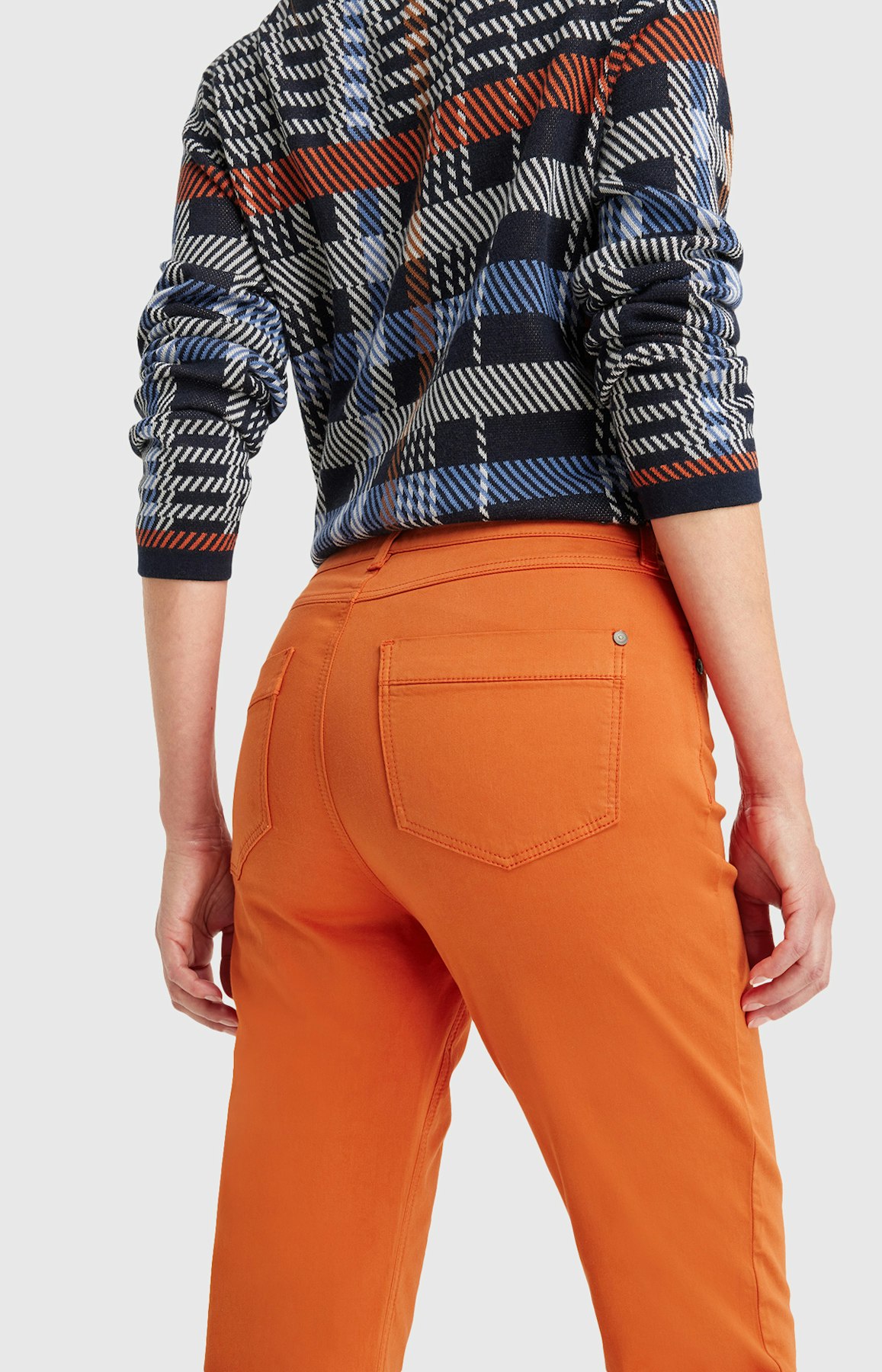 Regular Fit Jeans in Orange