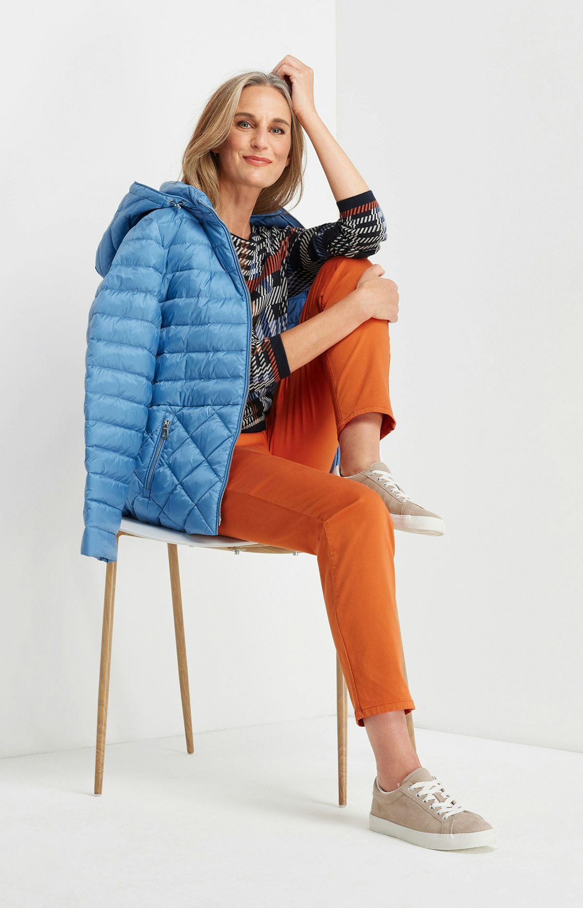 Regular Fit Jeans in Orange