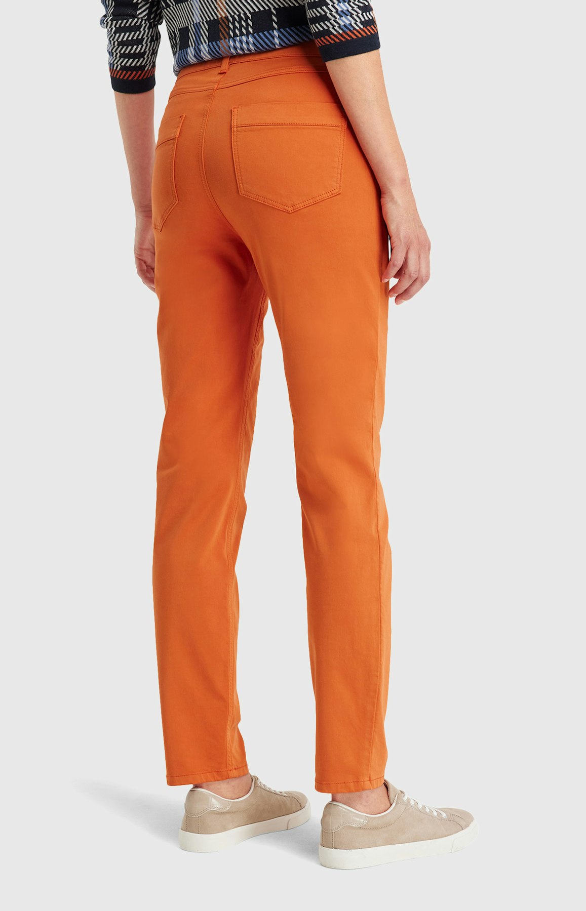 Regular Fit Jeans in Orange
