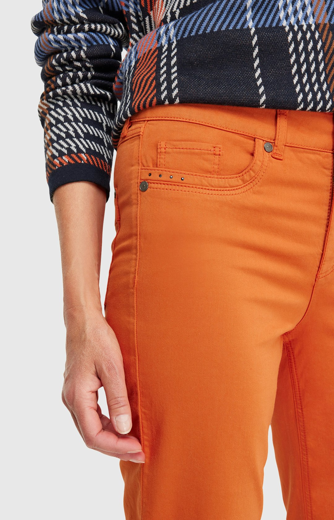 Regular Fit Jeans in Orange