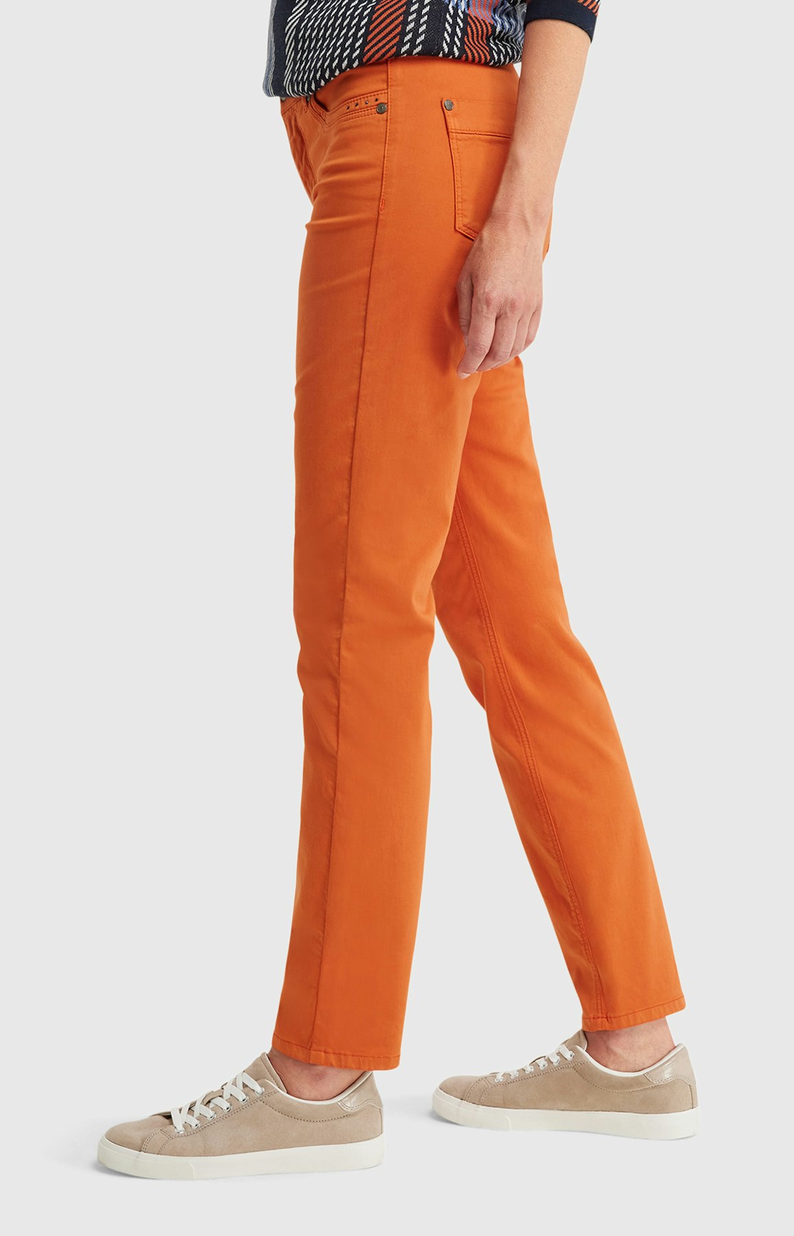 Regular Fit Jeans in Orange