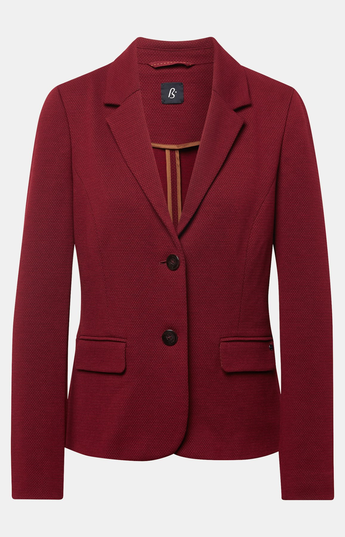 Blazer mit Strukturmuster