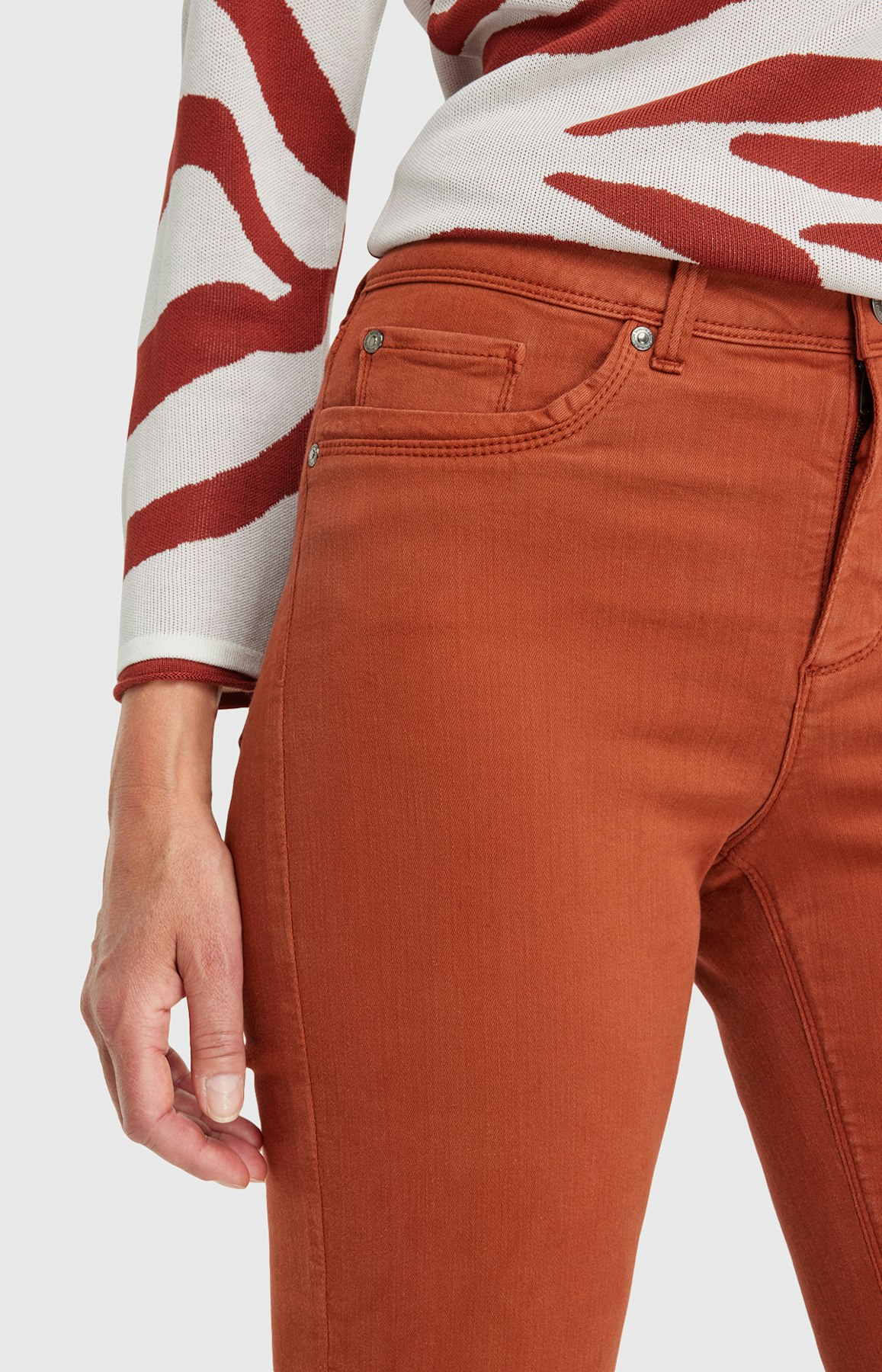 Jeans mit geradem Bein