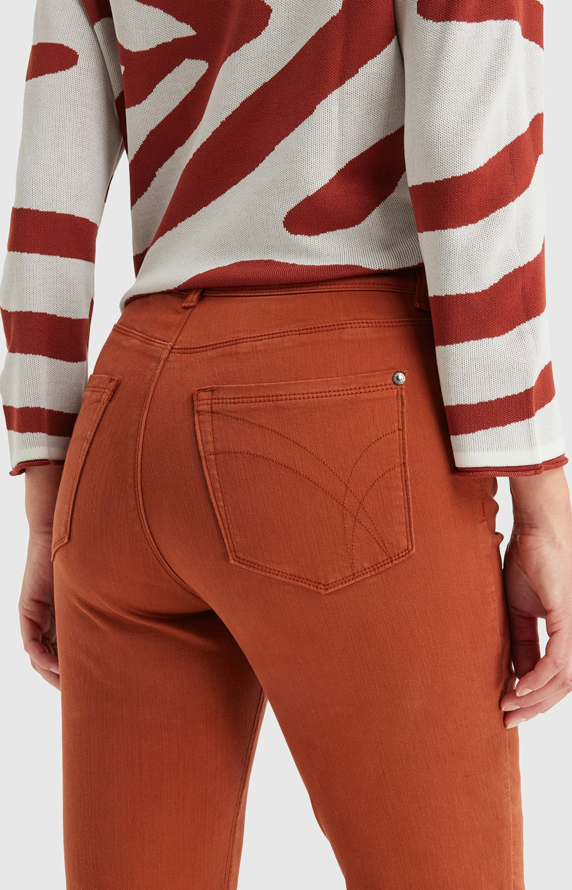 Jeans mit geradem Bein