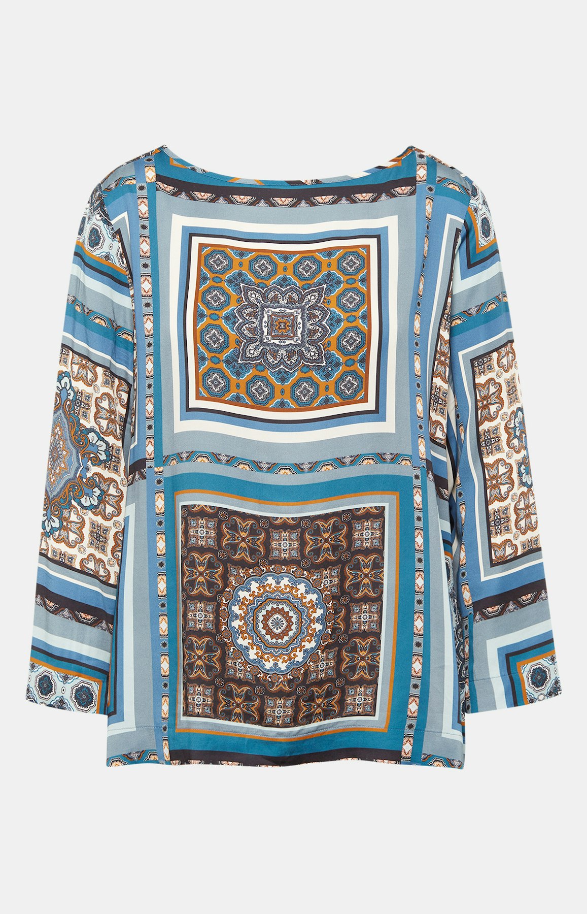 Bluse mit grafischem Muster