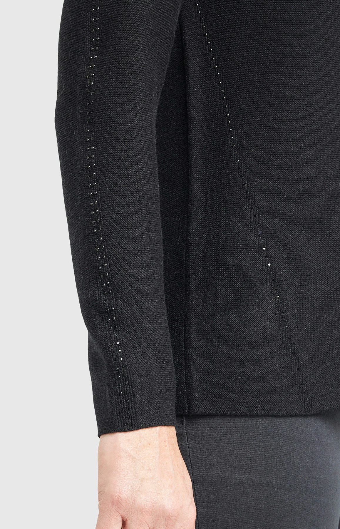 Pullover mit Strickmuster