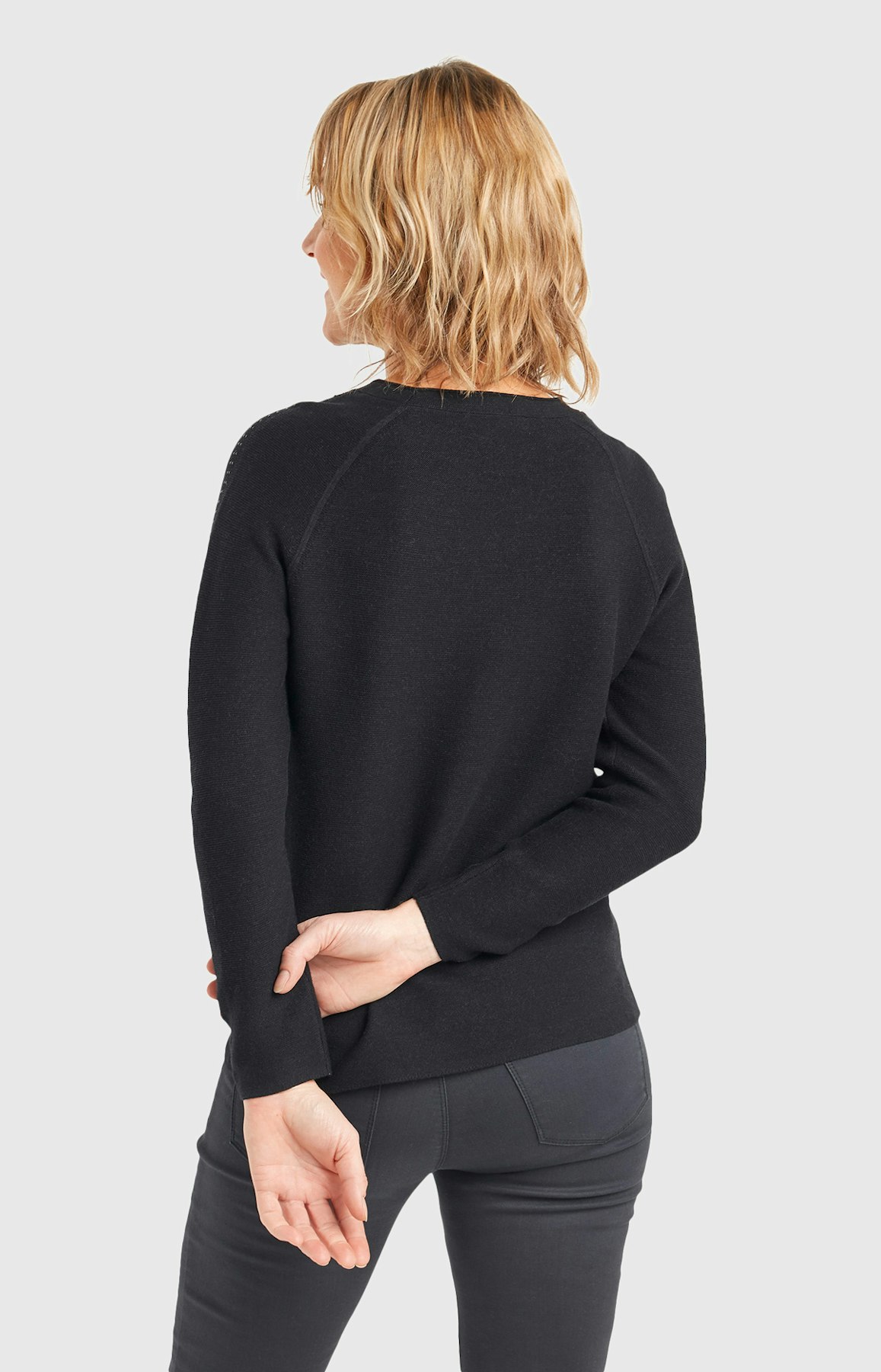 Pullover mit Strickmuster