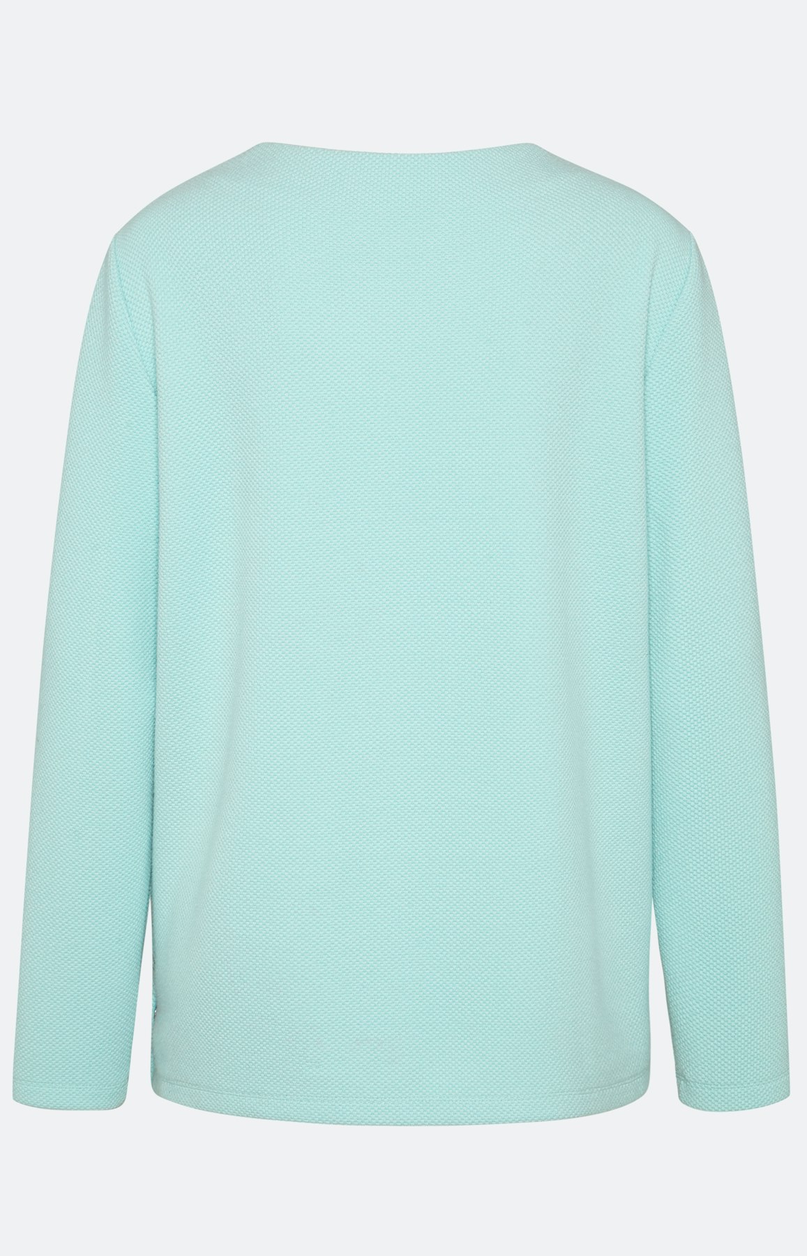 Strickpullover mit Stehkragen