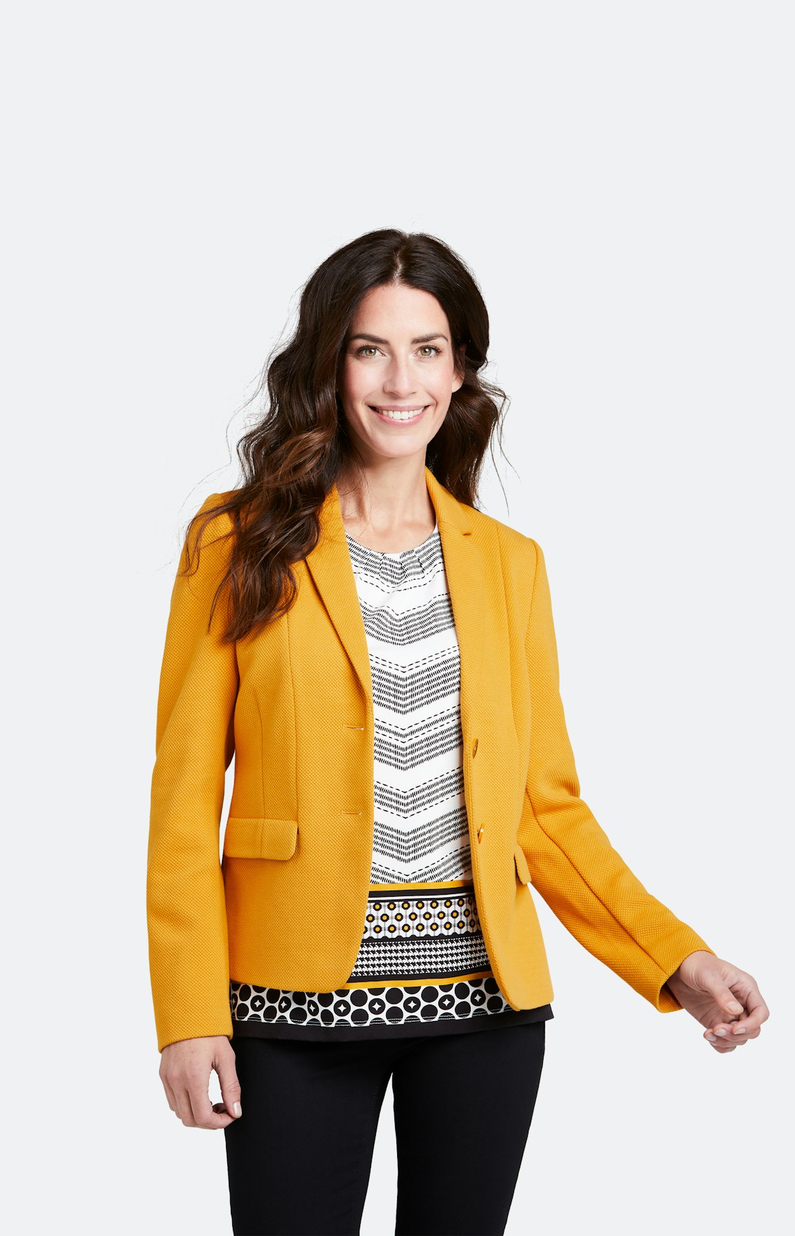 Blazer mit Reverskragen