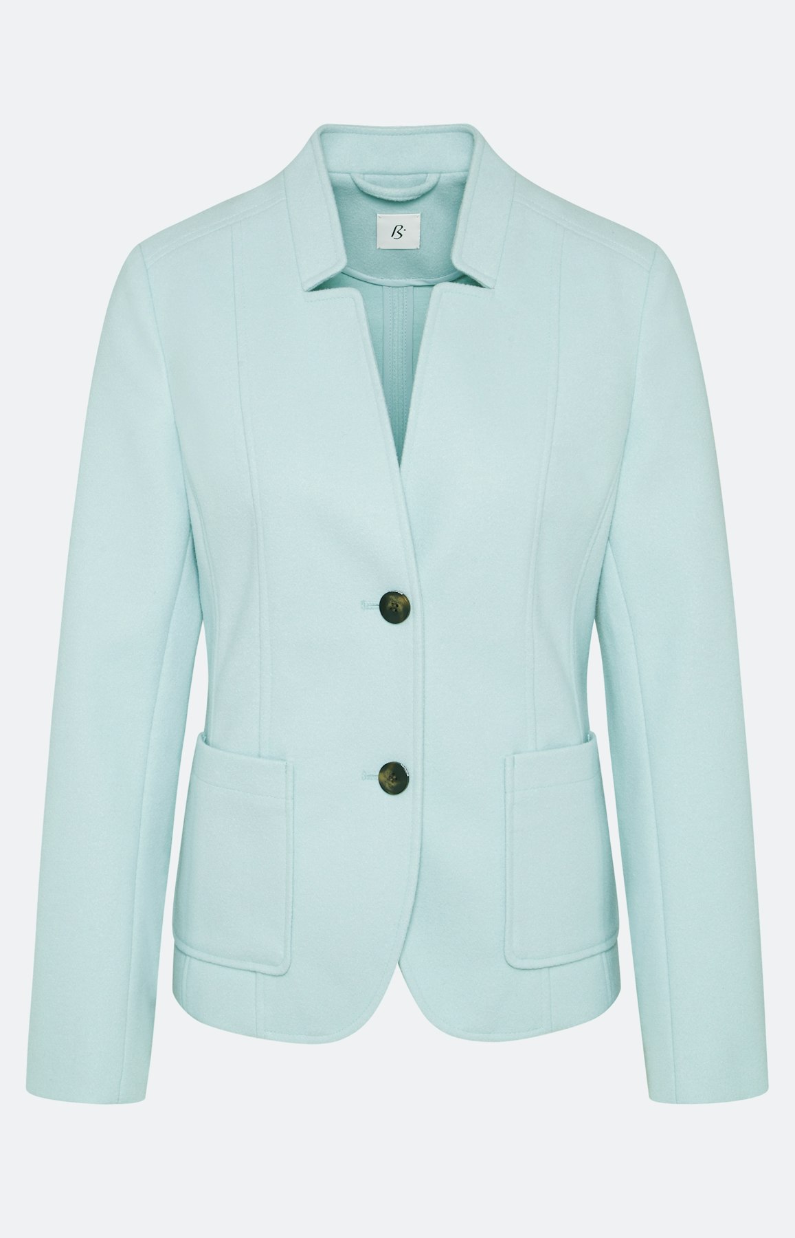 Blazer mit aufgesetzten Taschen