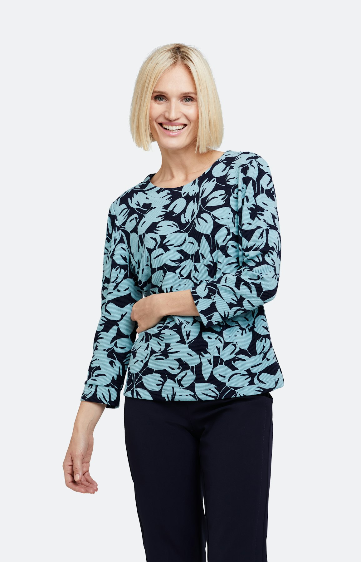 Shirt mit 2/3 Ärmel