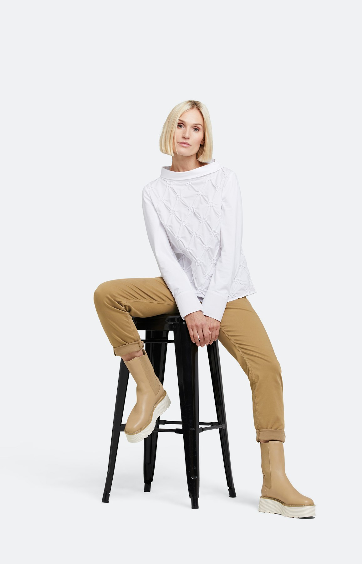 Bluse mit langem Ärmel