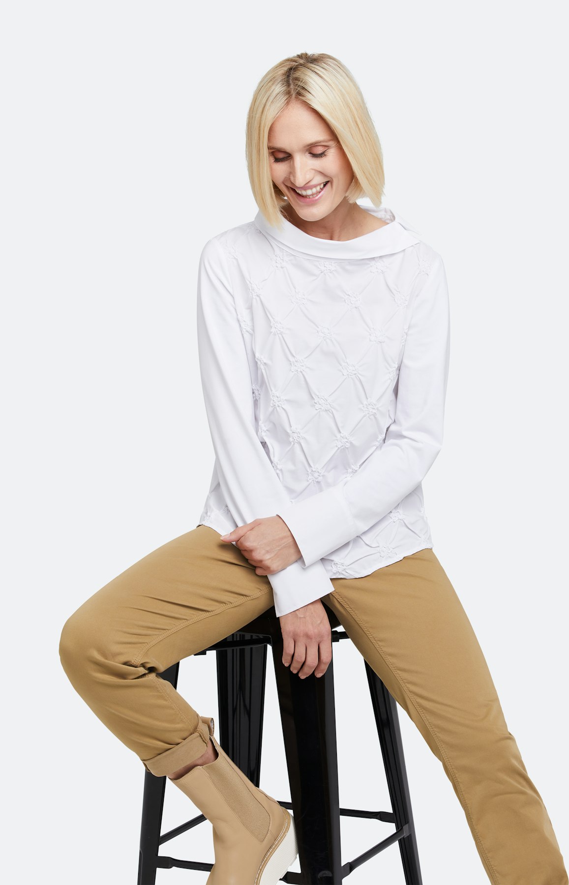 Bluse mit langem Ärmel