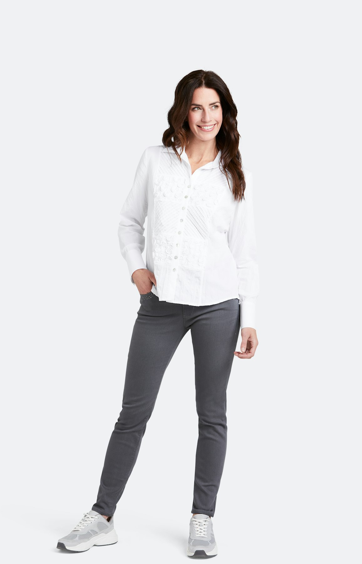 Bluse mit langem Ärmel