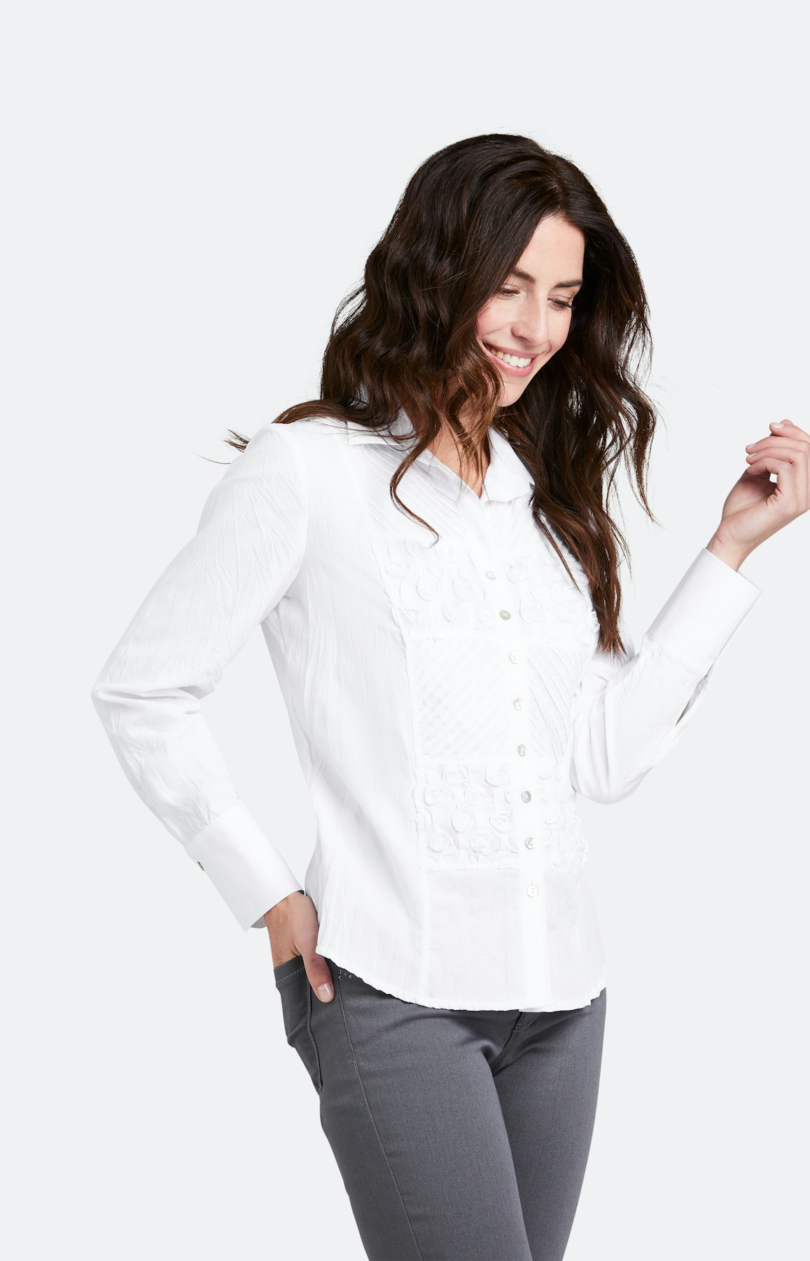 Bluse mit langem Ärmel