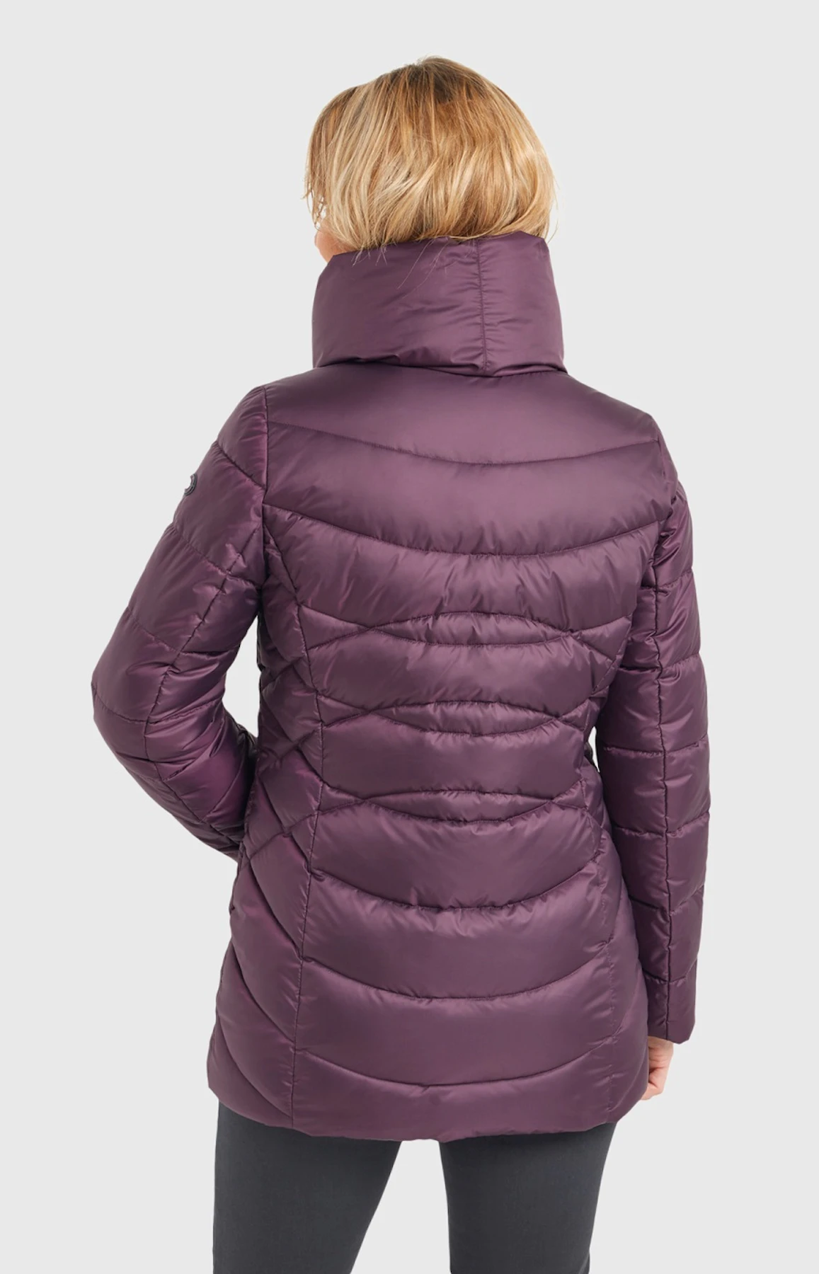 Steppjacke mit Stehkragen