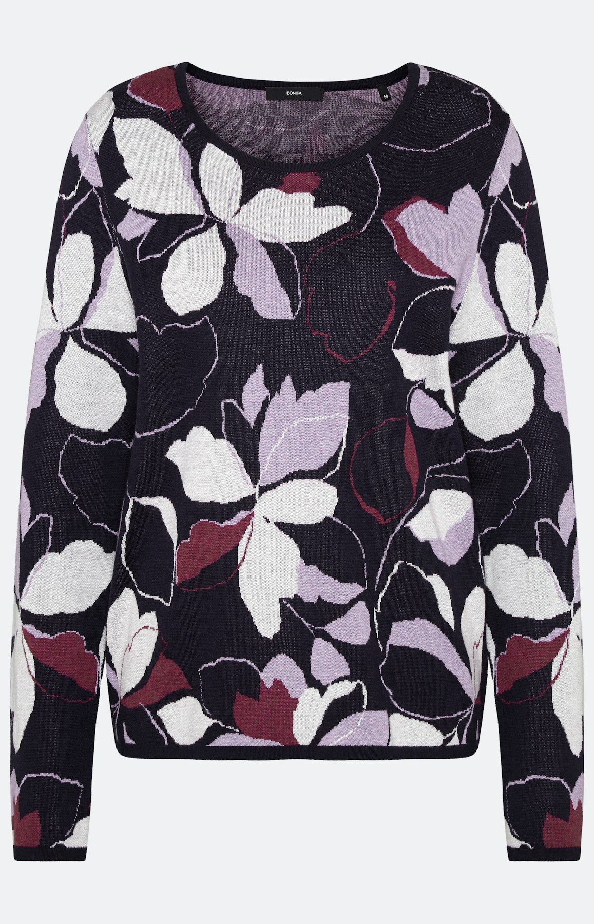 Strickpullover mit langem Arm