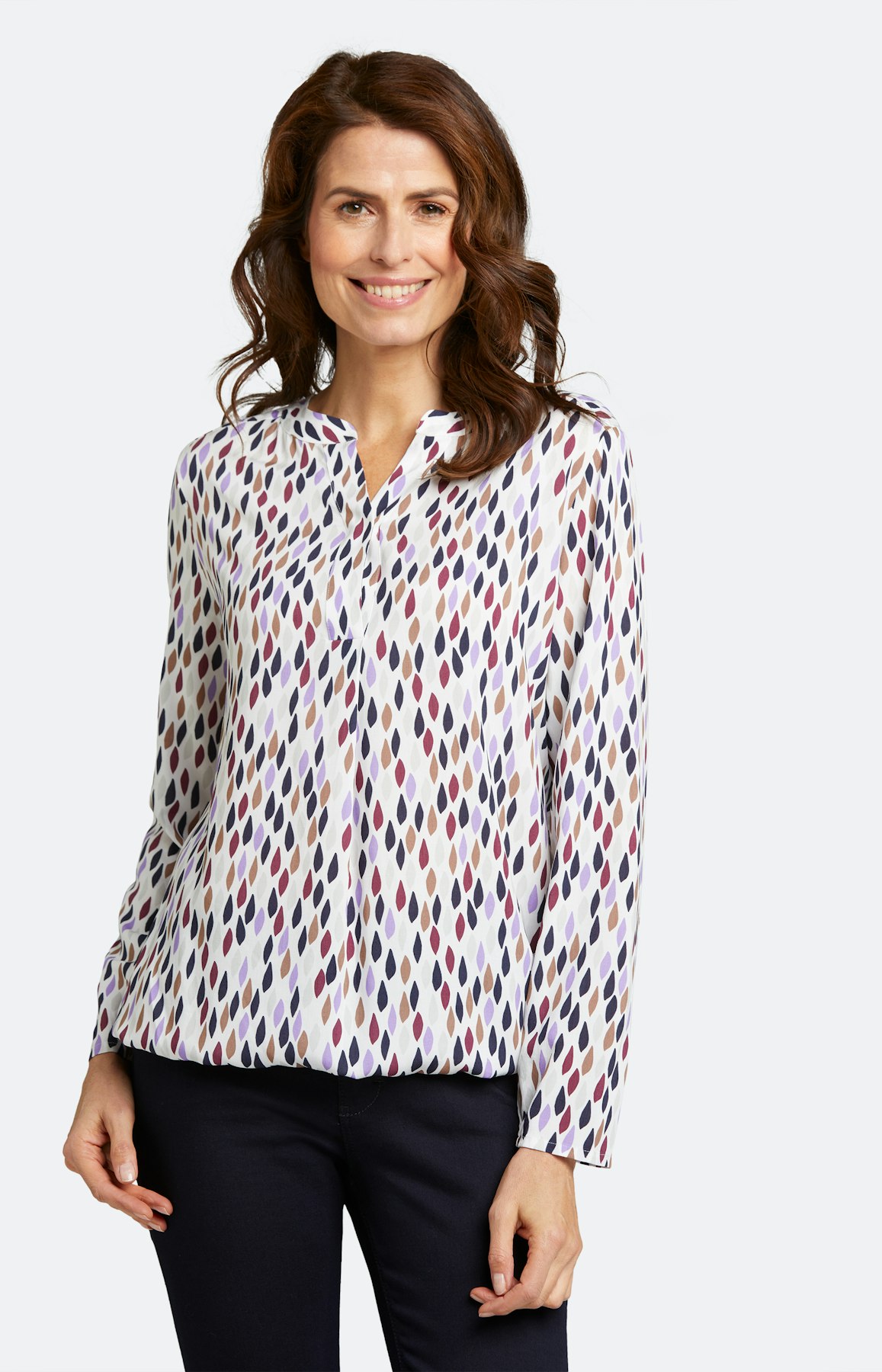 Bluse mit langem Arm