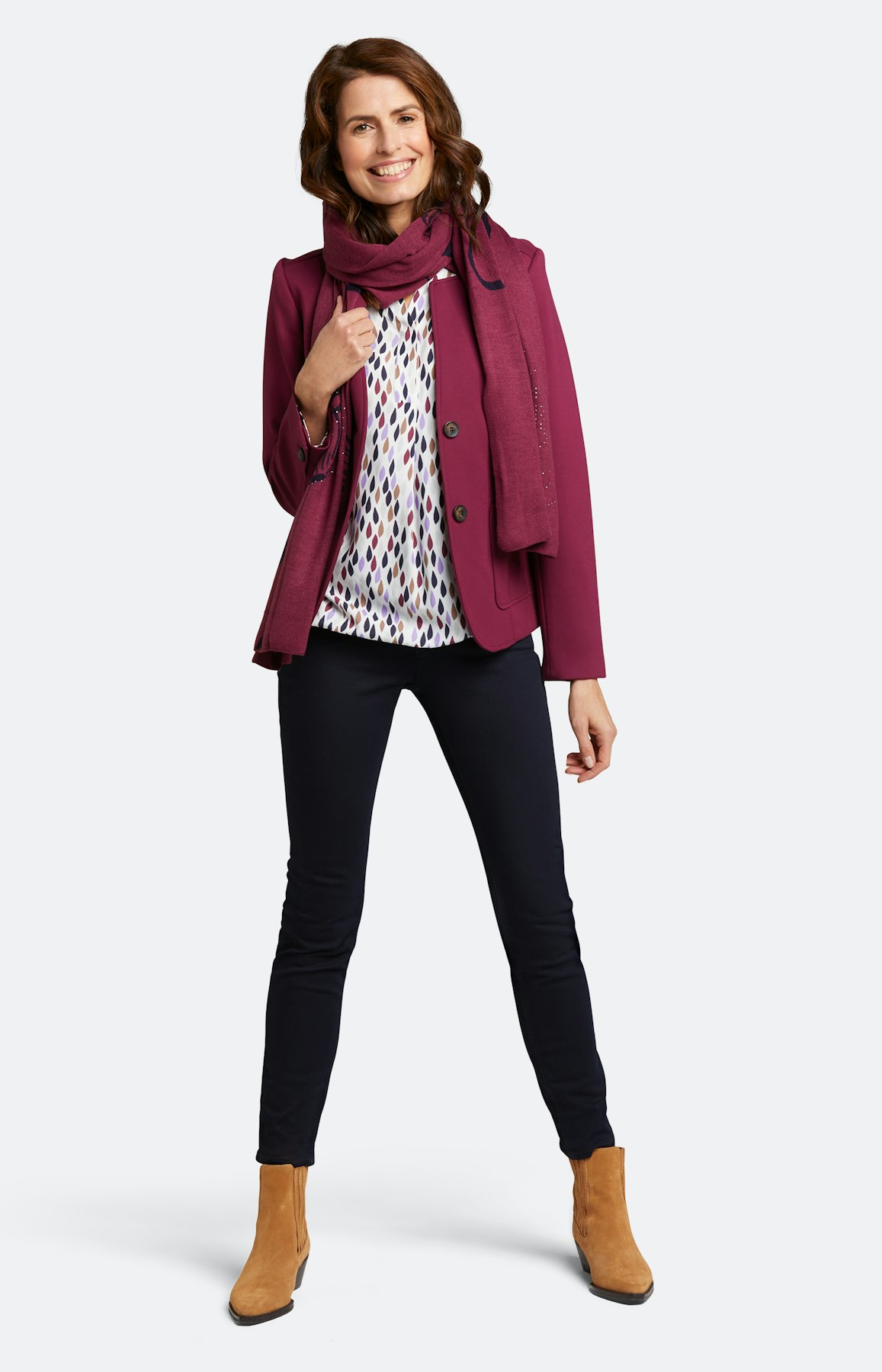 Bluse mit langem Arm