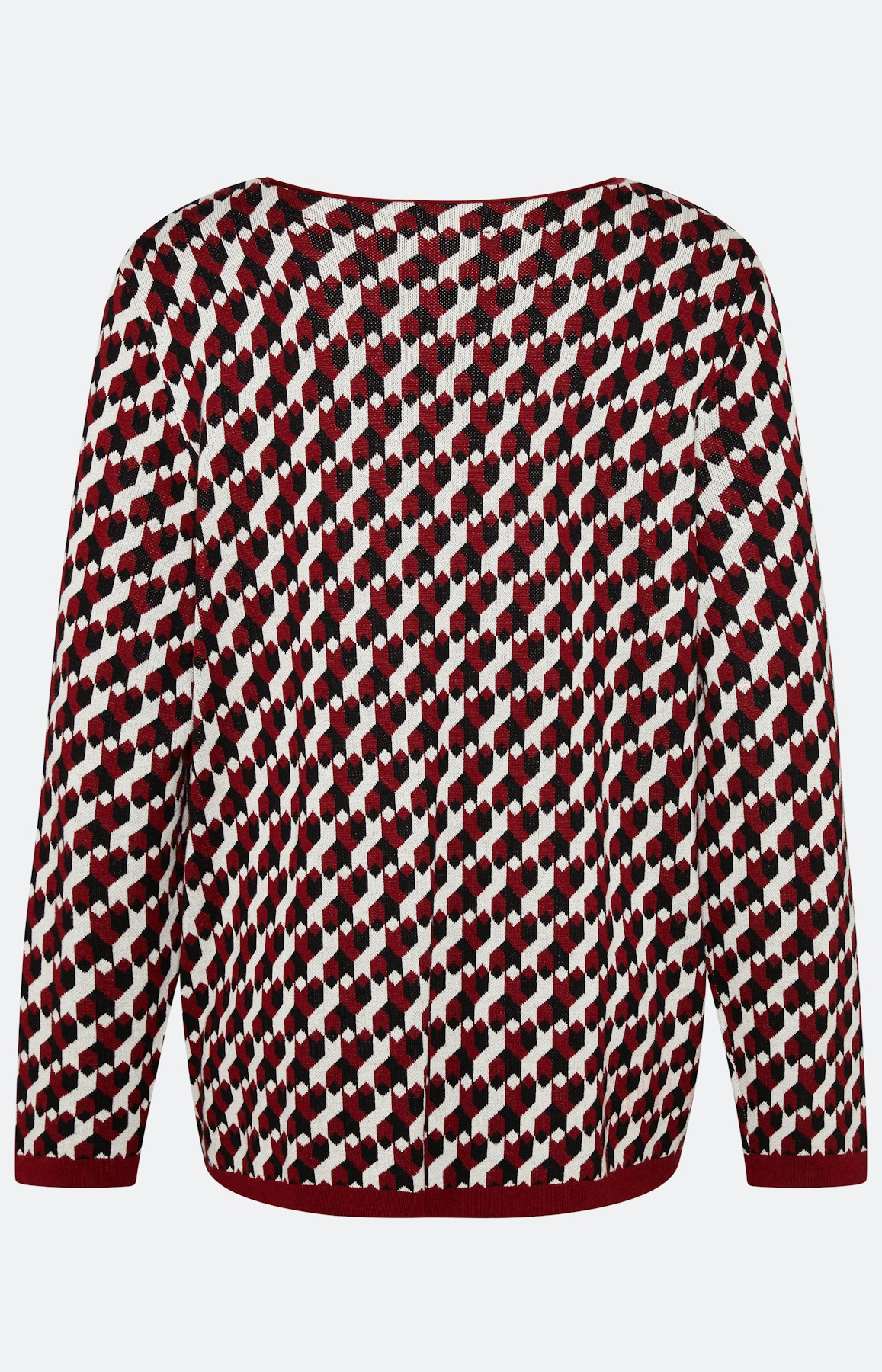 Strickpullover mit grafischem Muster