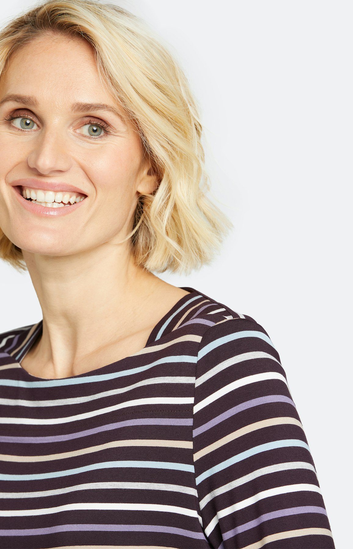 T-Shirt mit 3/4 Ärmel