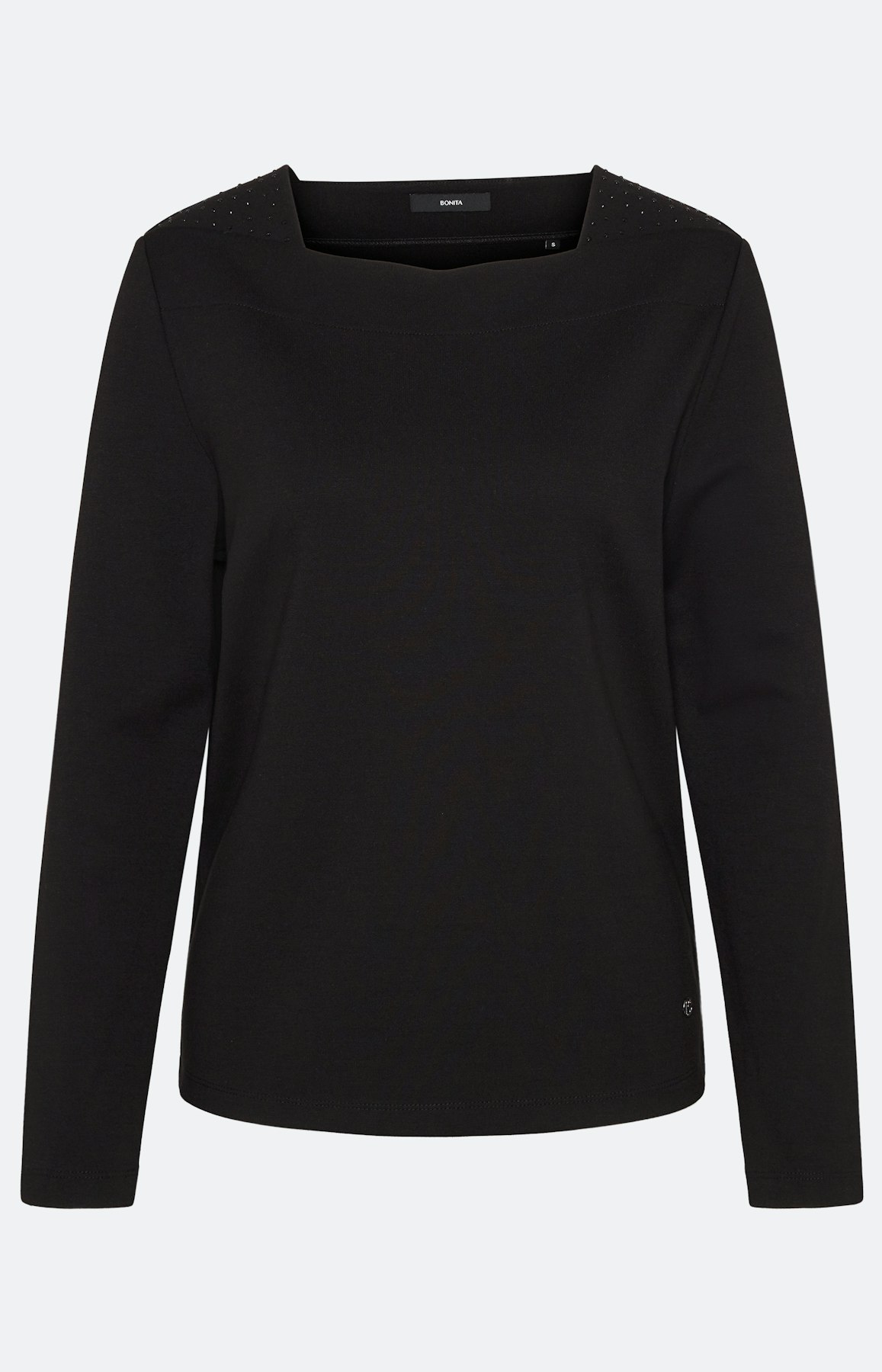 Sweatshirt mit Nieten