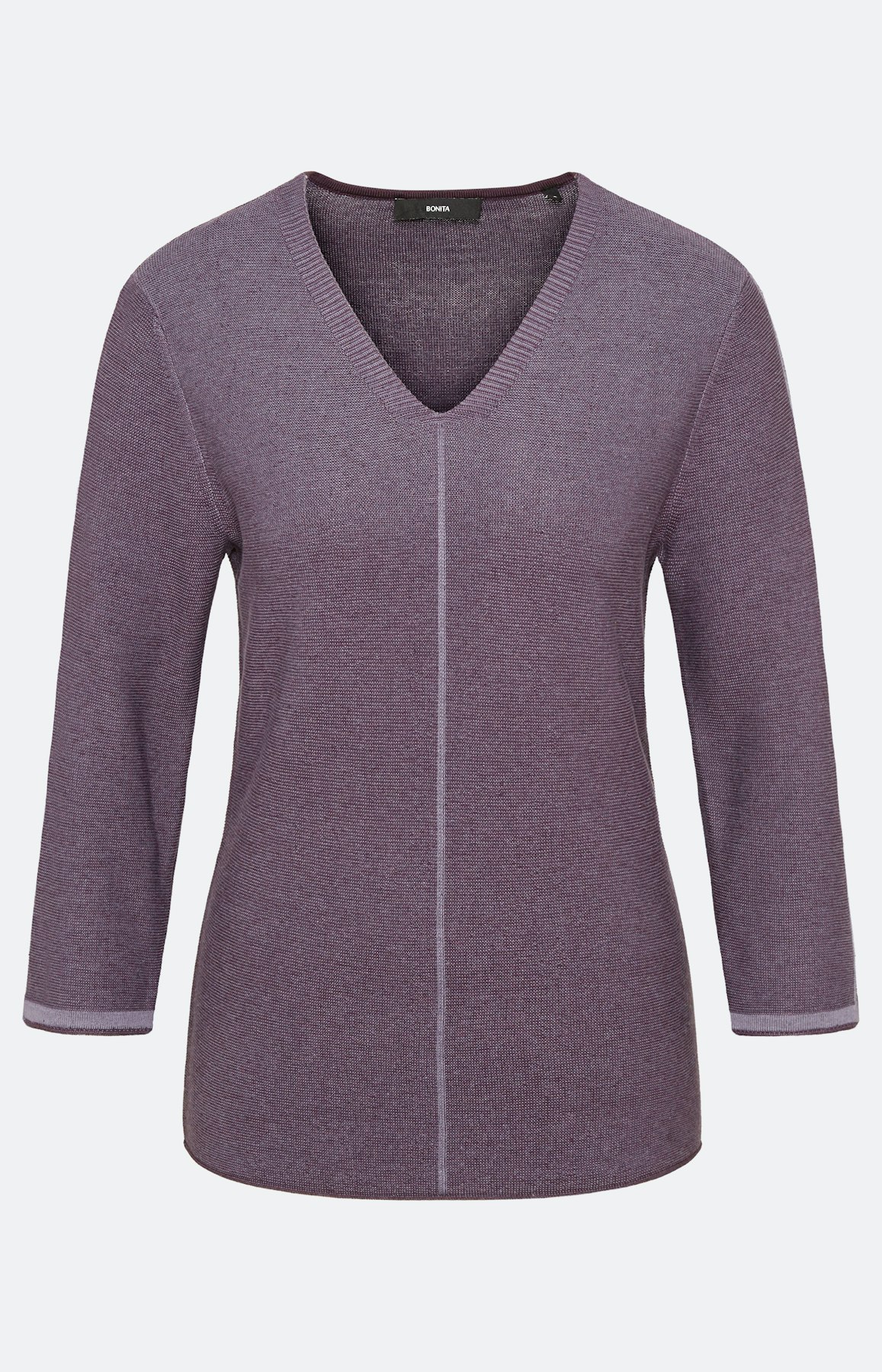 Strickpullover mit 3/4 Ärmel