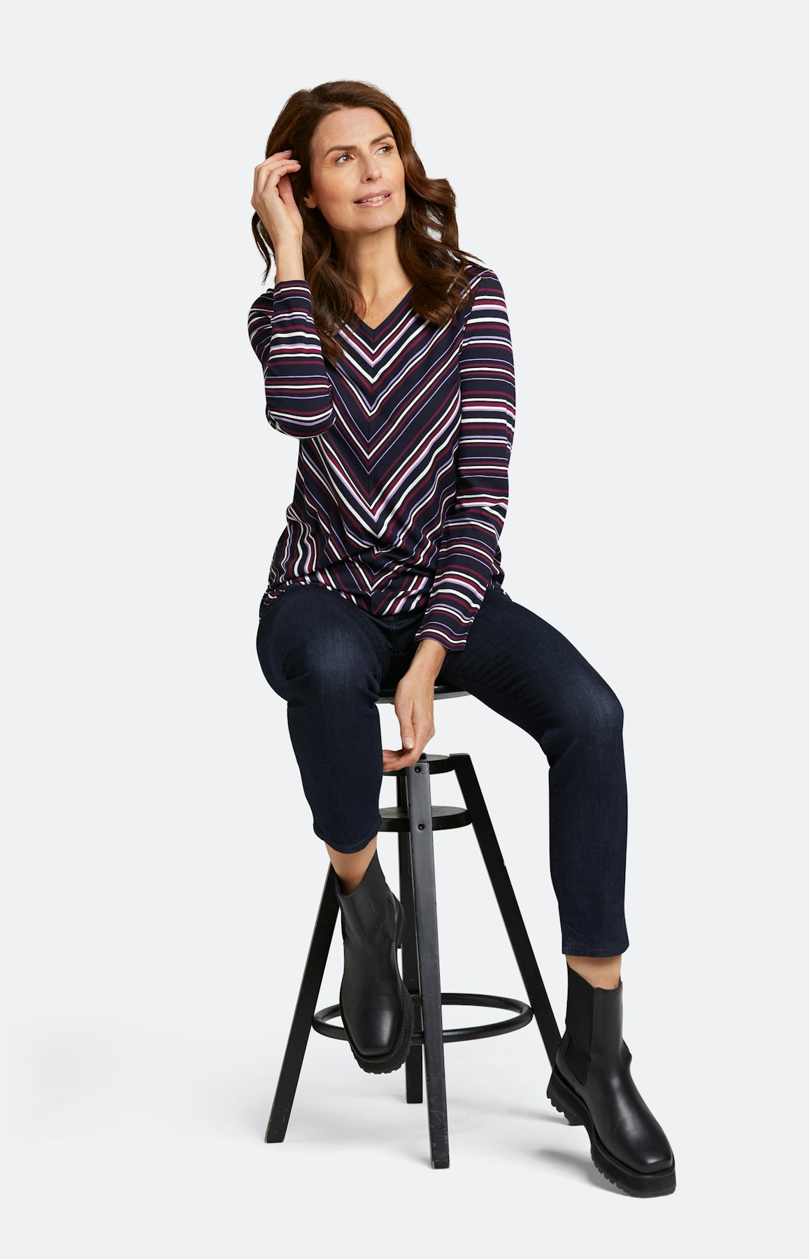 T-Shirt mit langem Arm