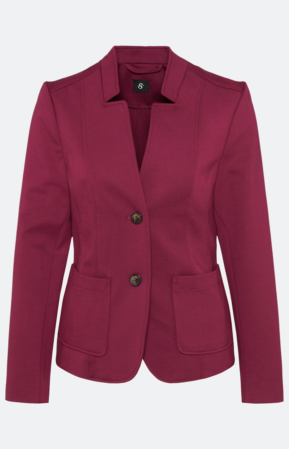 Blazer mit aufgesetzten Taschen
