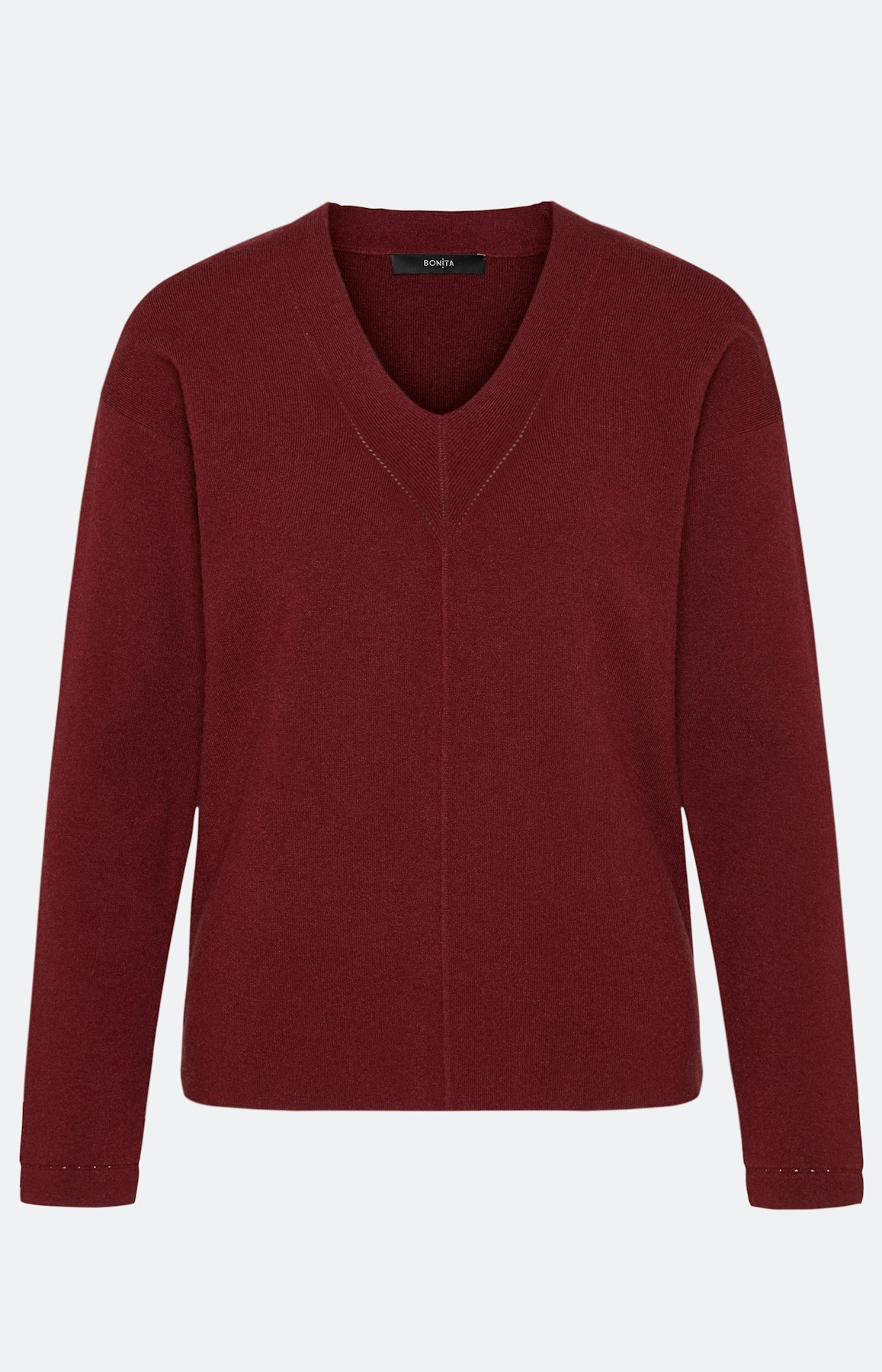 Strickpullover mit langem Arm