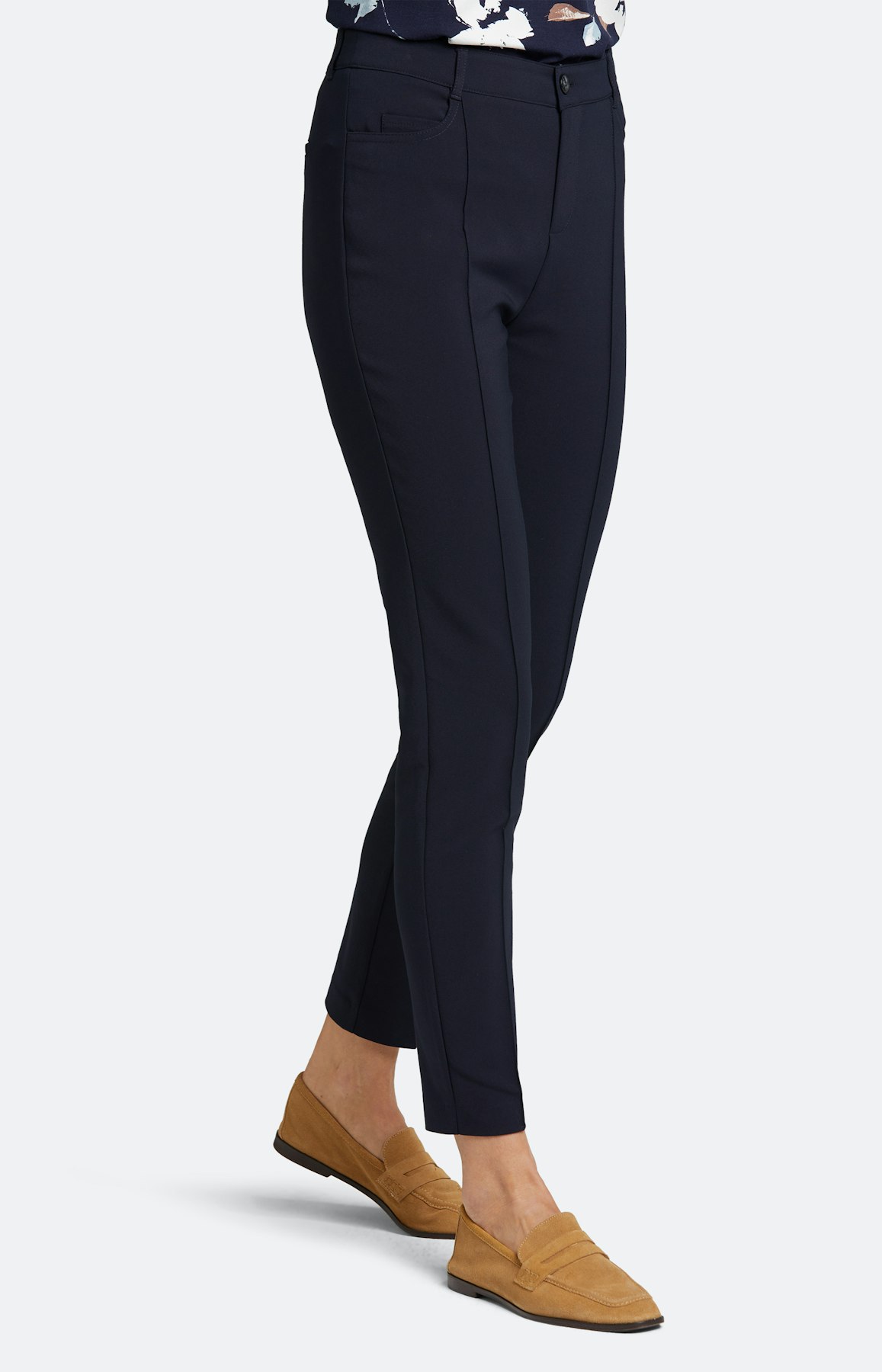 Hose mit schmalem Bein