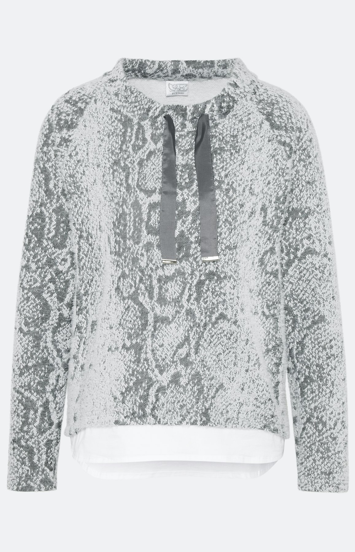 2in1 Sweatshirt mit langem Arm