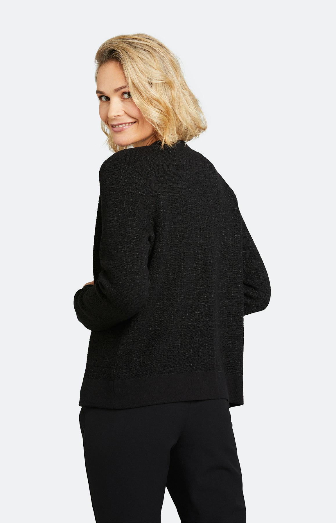 Strickjacke mit langem Arm