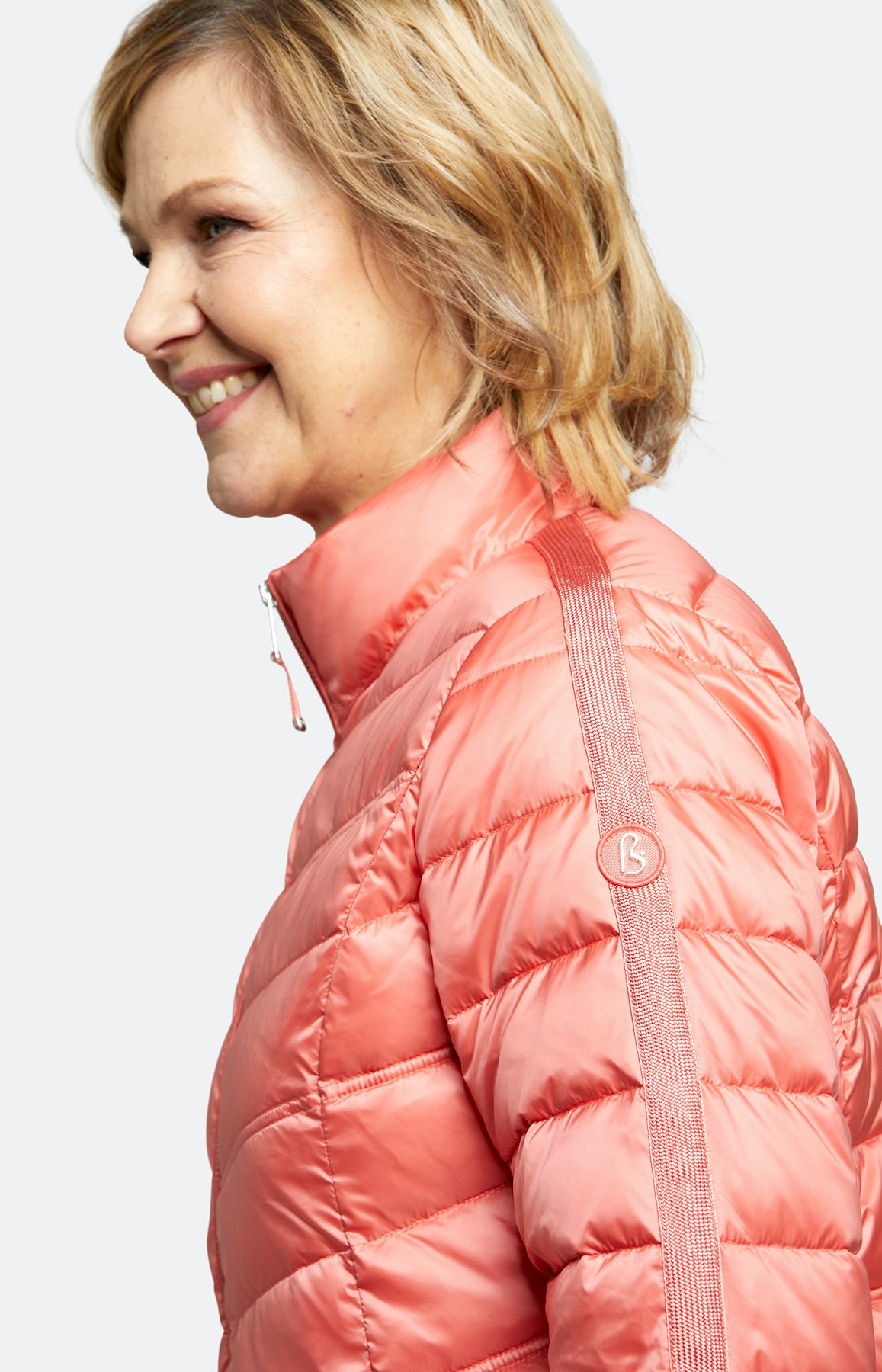 Steppjacke mit Stehkragen