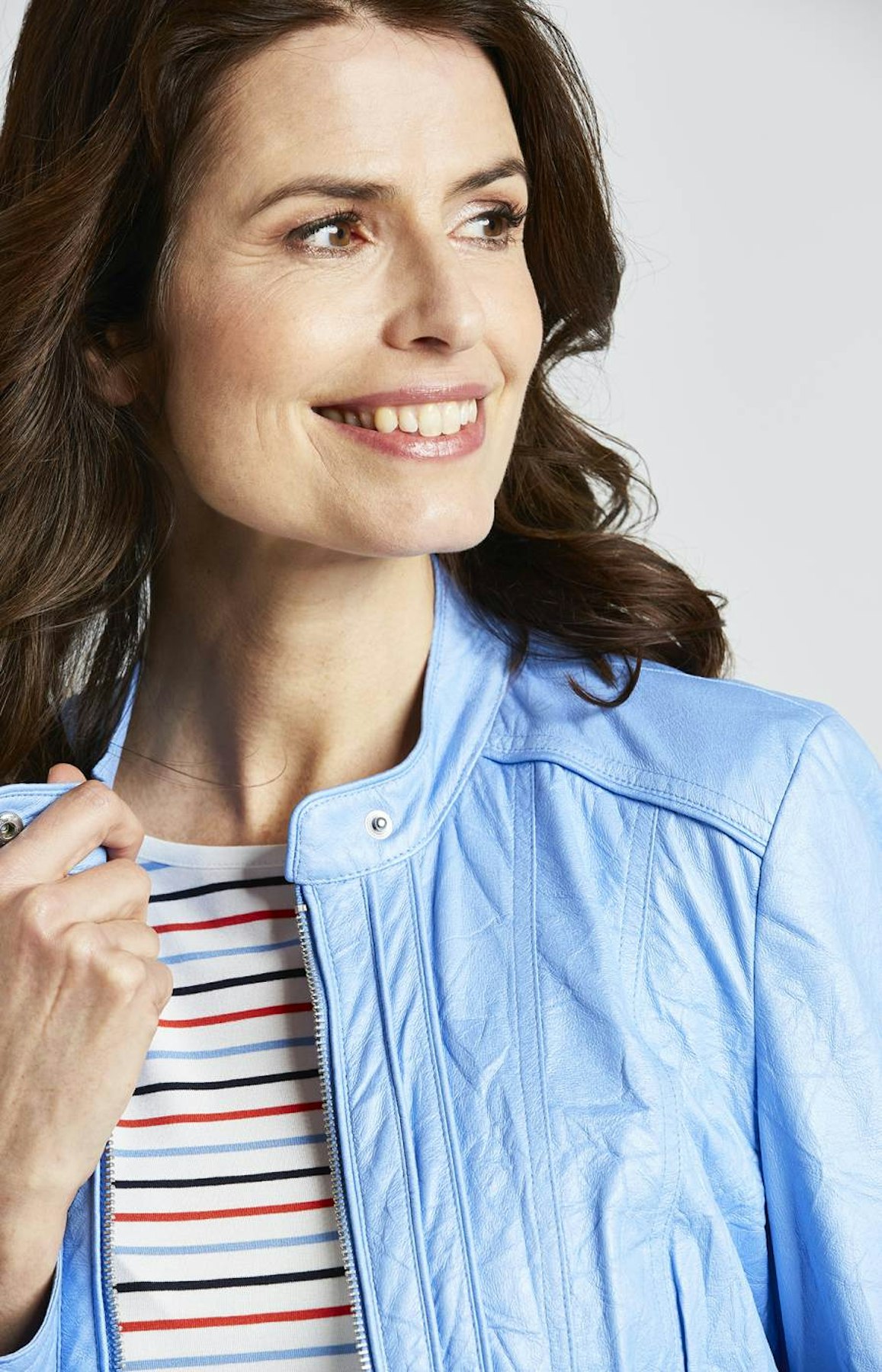 Jacke aus Kunstleder