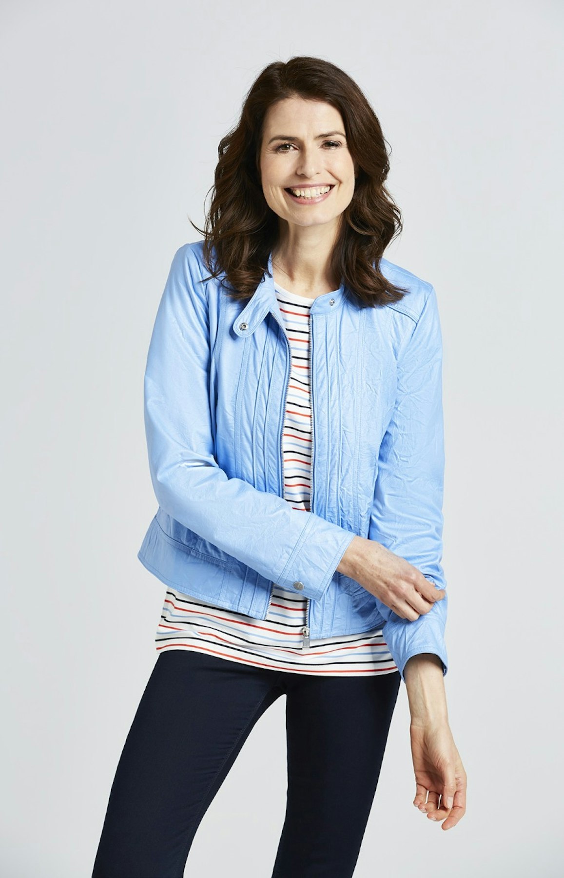 Jacke aus Kunstleder