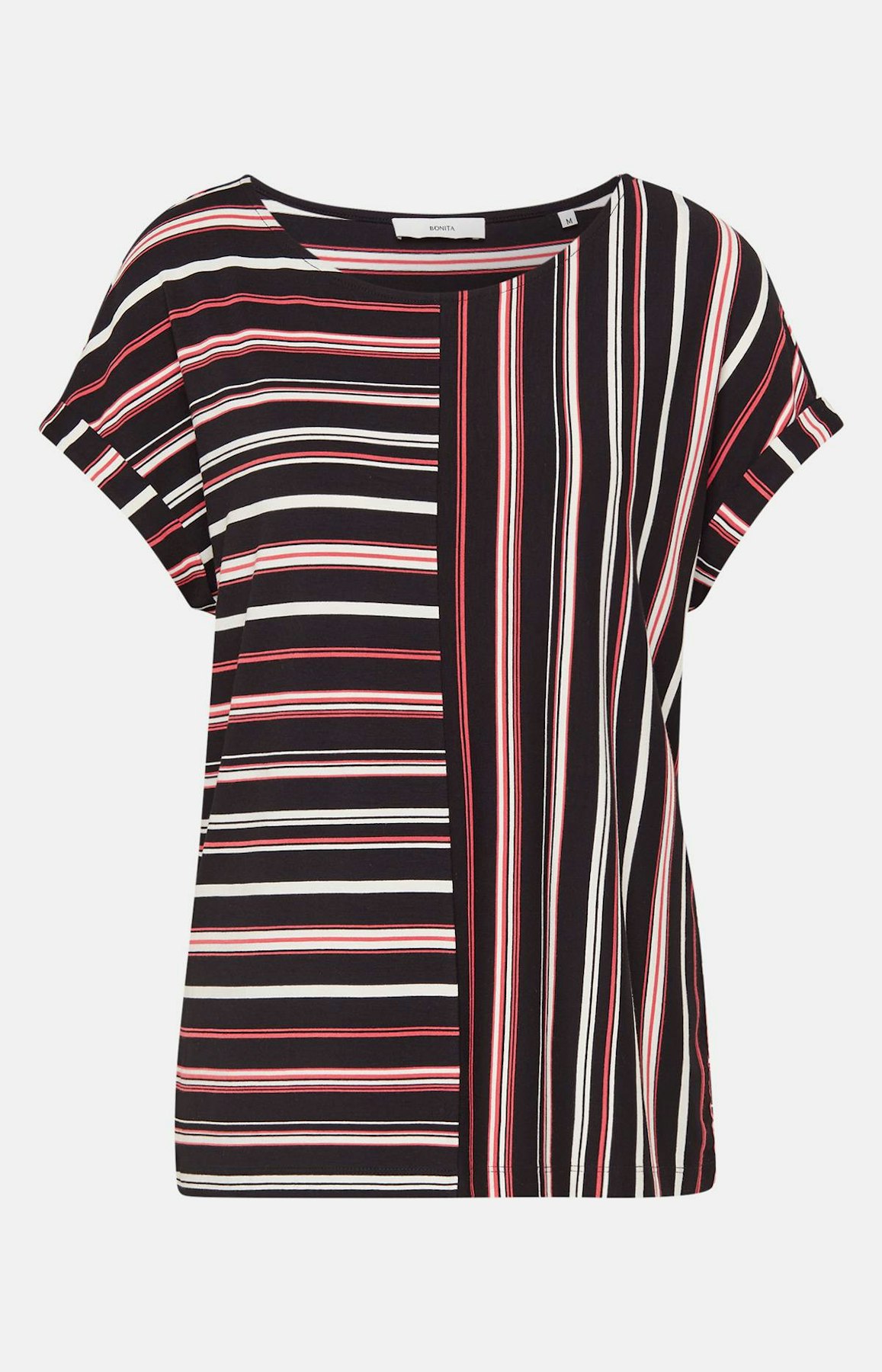 T-Shirt mit Streifenmuster