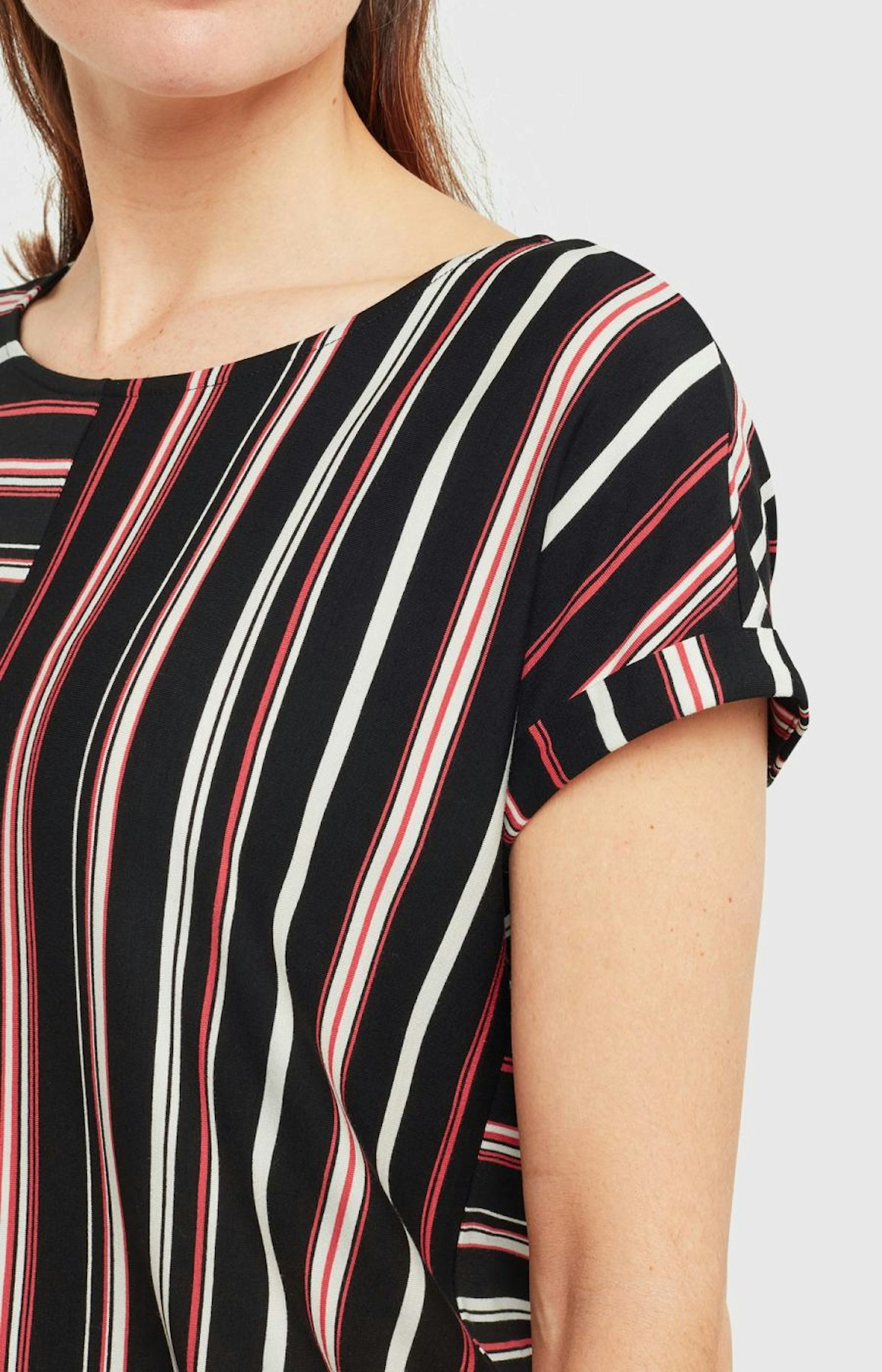 T-Shirt mit Streifenmuster