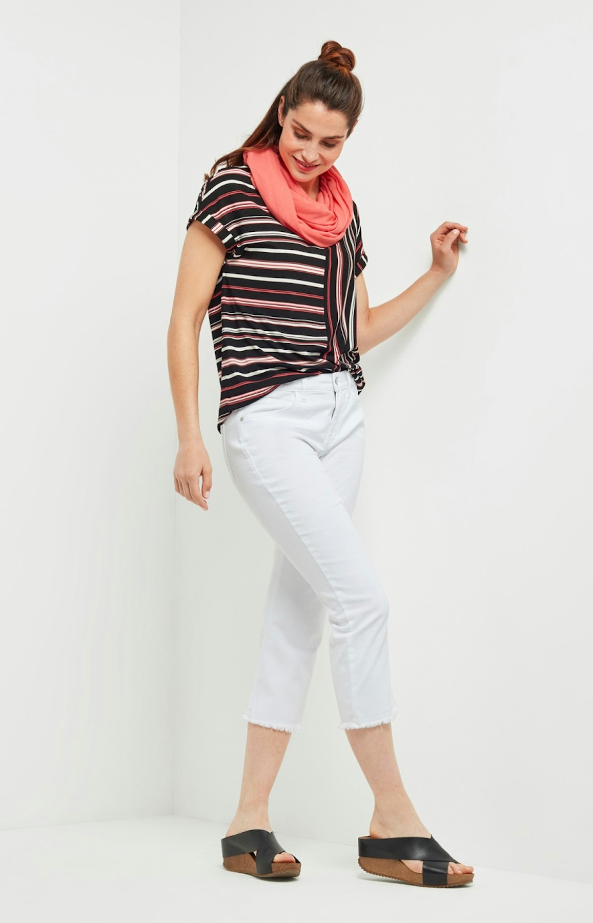 T-Shirt mit Streifenmuster