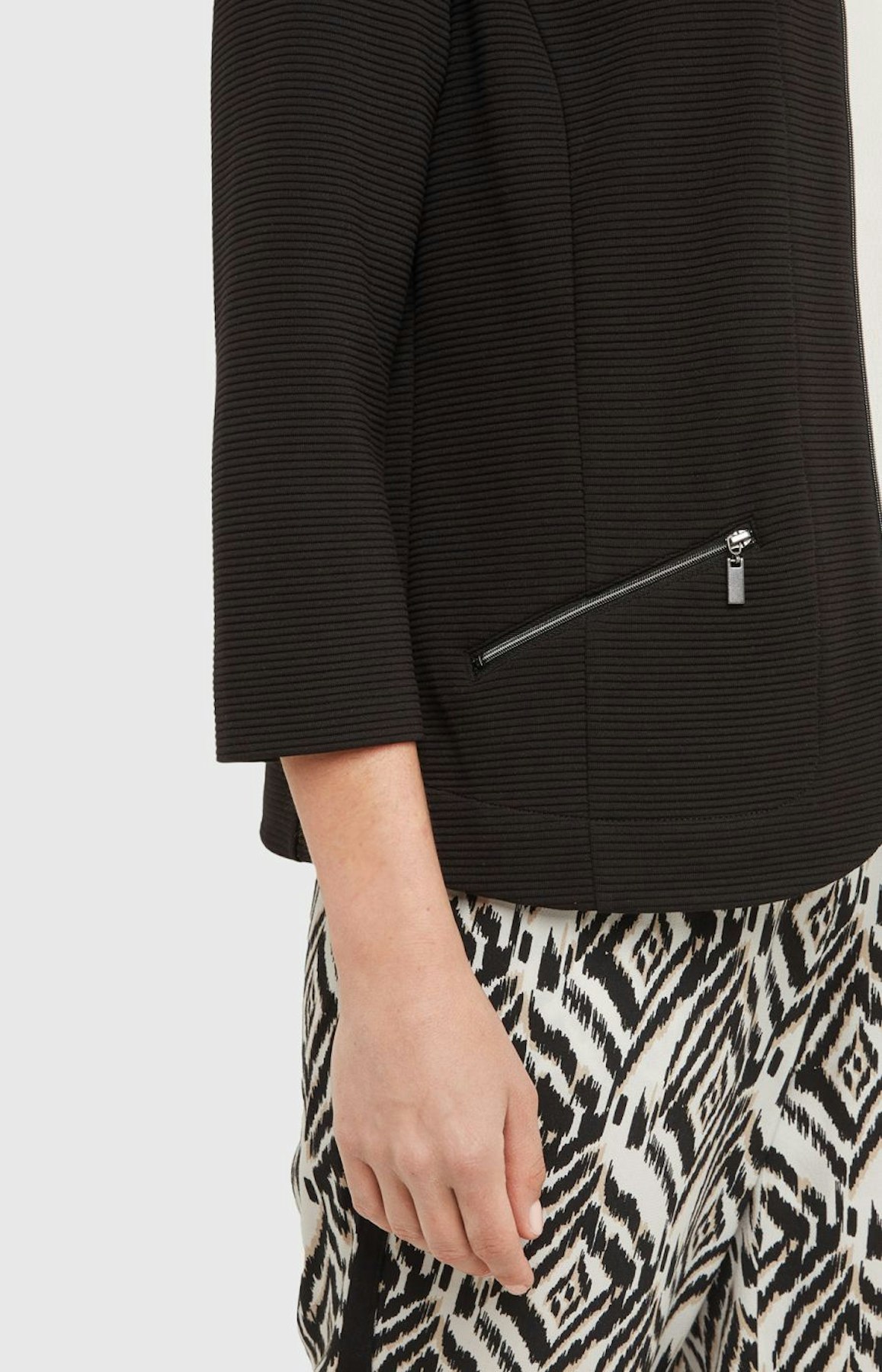 Blazer mit Reißverschluss