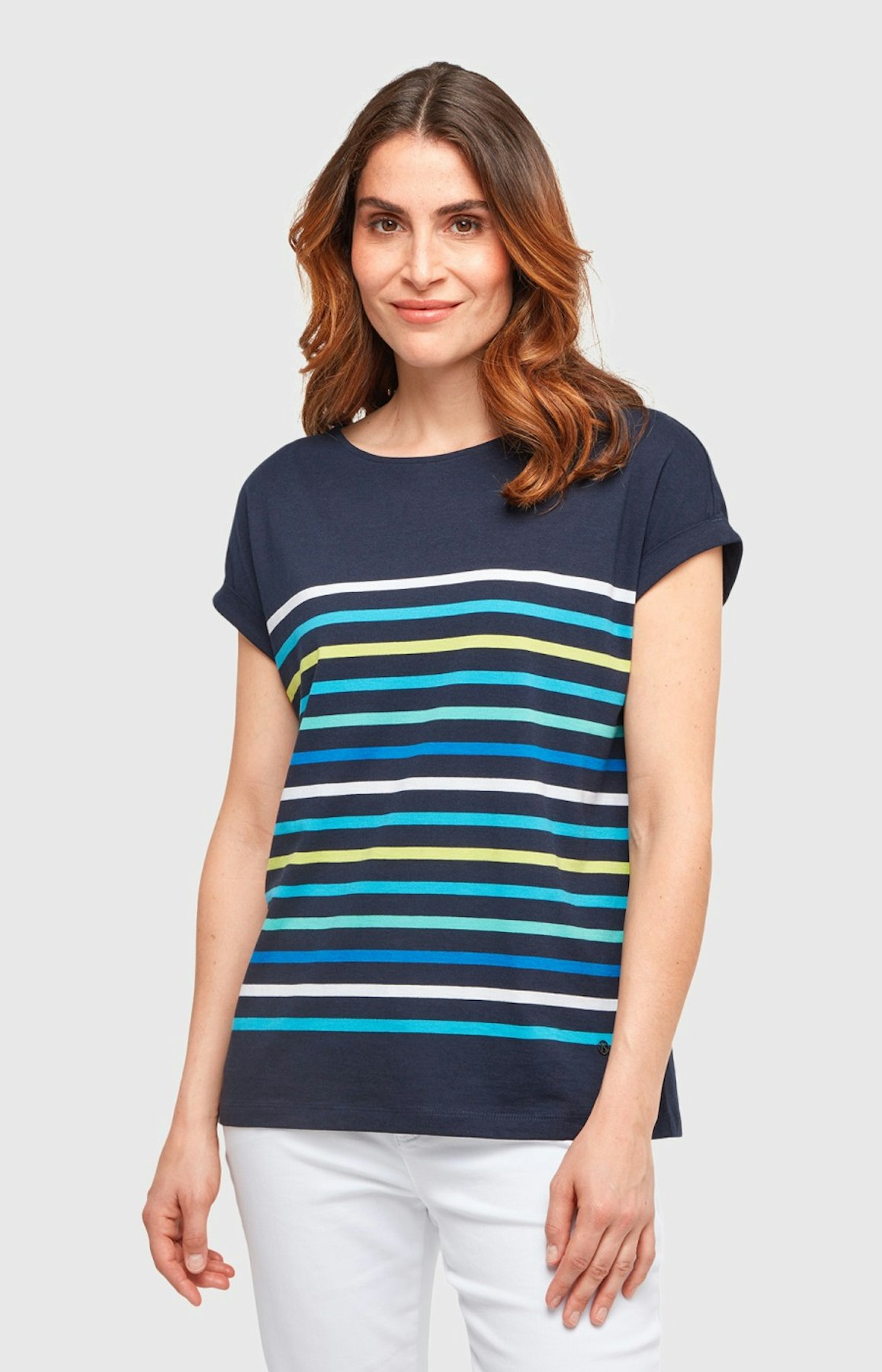 T-Shirt mit Streifenmuster